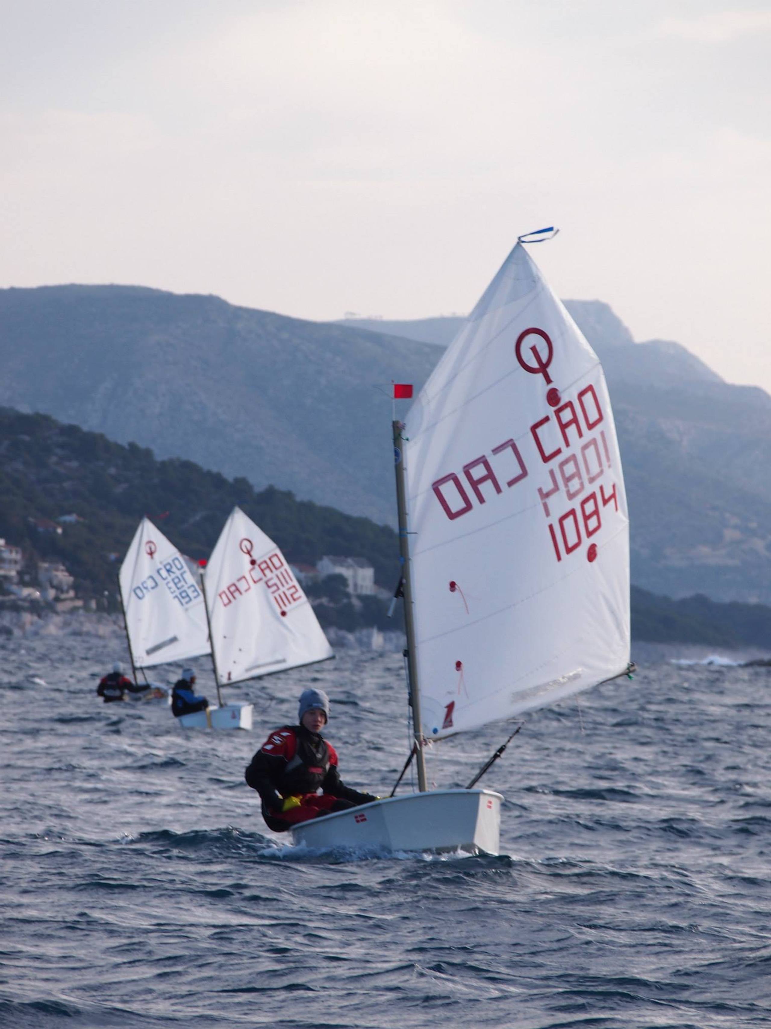 38. Međunarodna novogodišnja regata — Optimist, Hvar, prosinac 2014. — fotografija 39 od 57 (foto: Viktorija Nižetić)