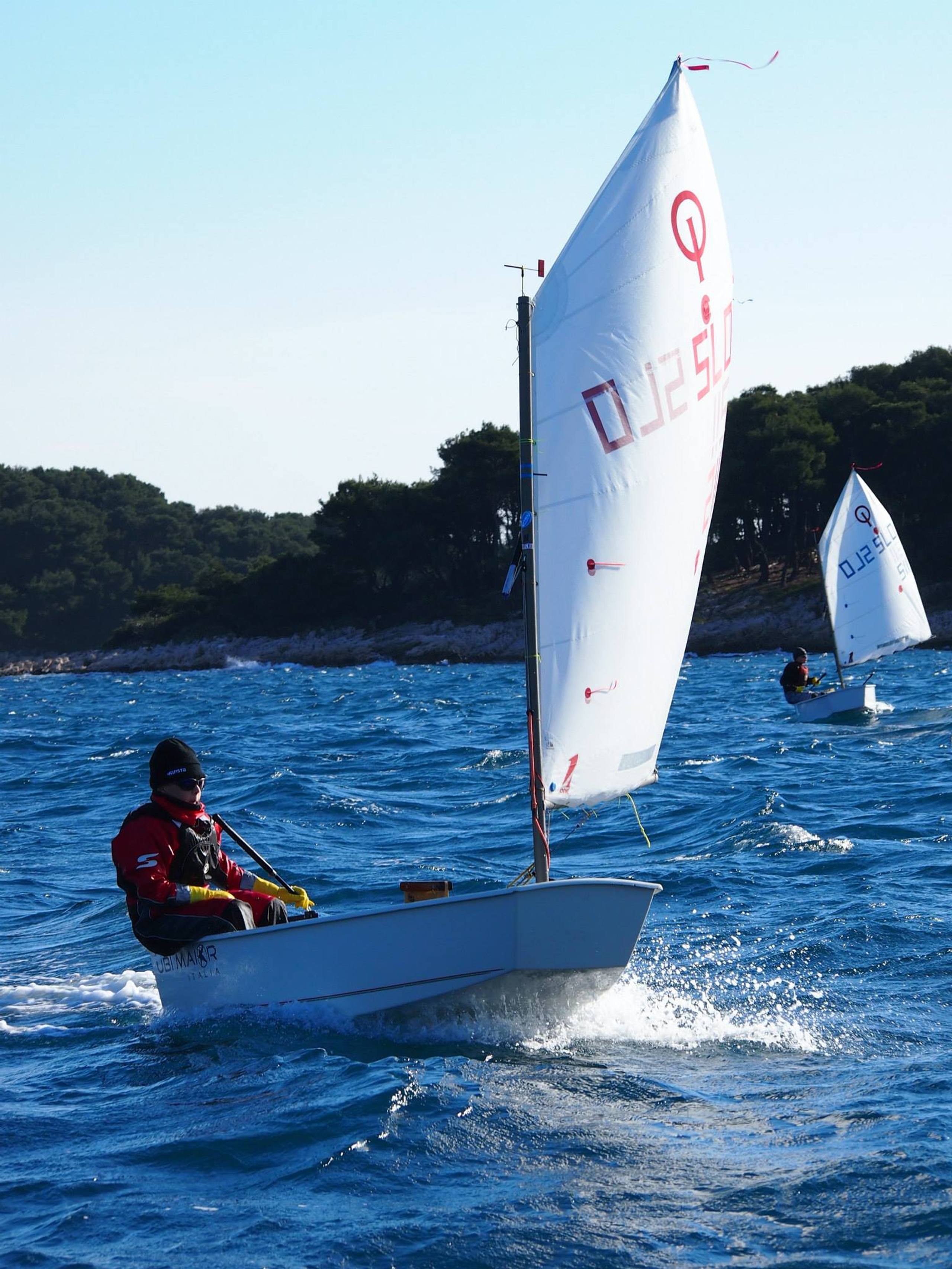 38. Međunarodna novogodišnja regata — Optimist, Hvar, prosinac 2014. — fotografija 55 od 57 (foto: Viktorija Nižetić)