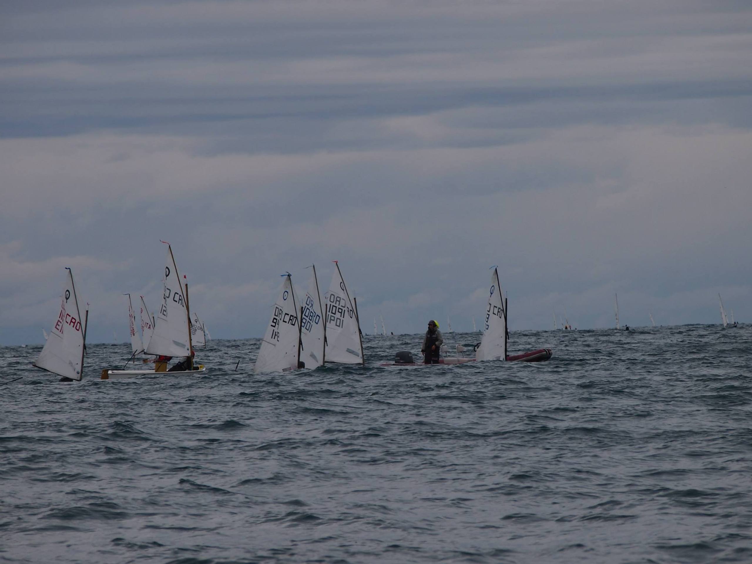 38. Međunarodna novogodišnja regata — Optimist, Hvar, prosinac 2014. — fotografija 5 od 57 (foto: Viktorija Nižetić)