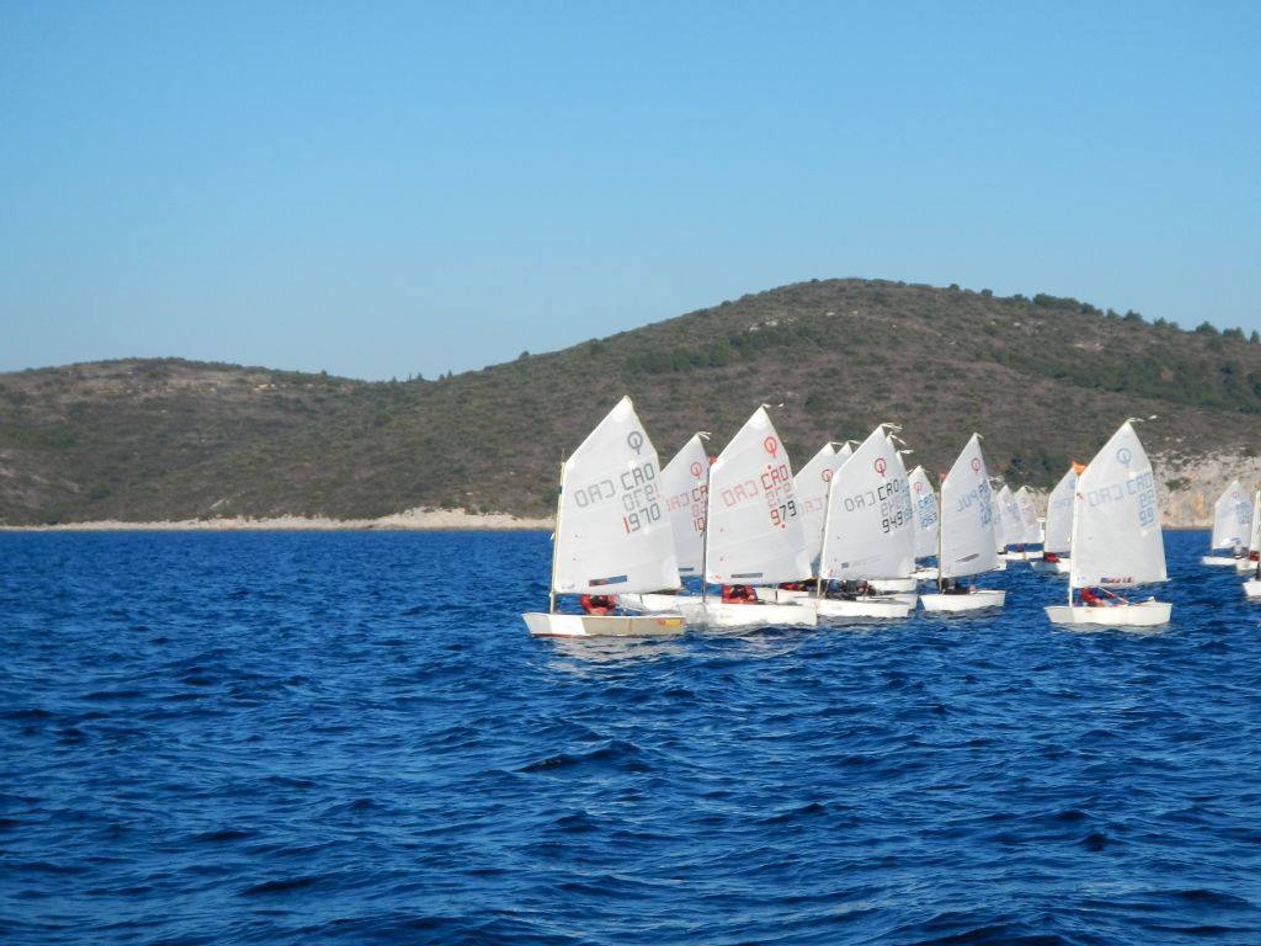 36. Međunarodna novogodišnja regata — Prvenstvo Hrvatske u klasi Optimist, Hvar, prosinac 2012. — fotografija 55 od 65