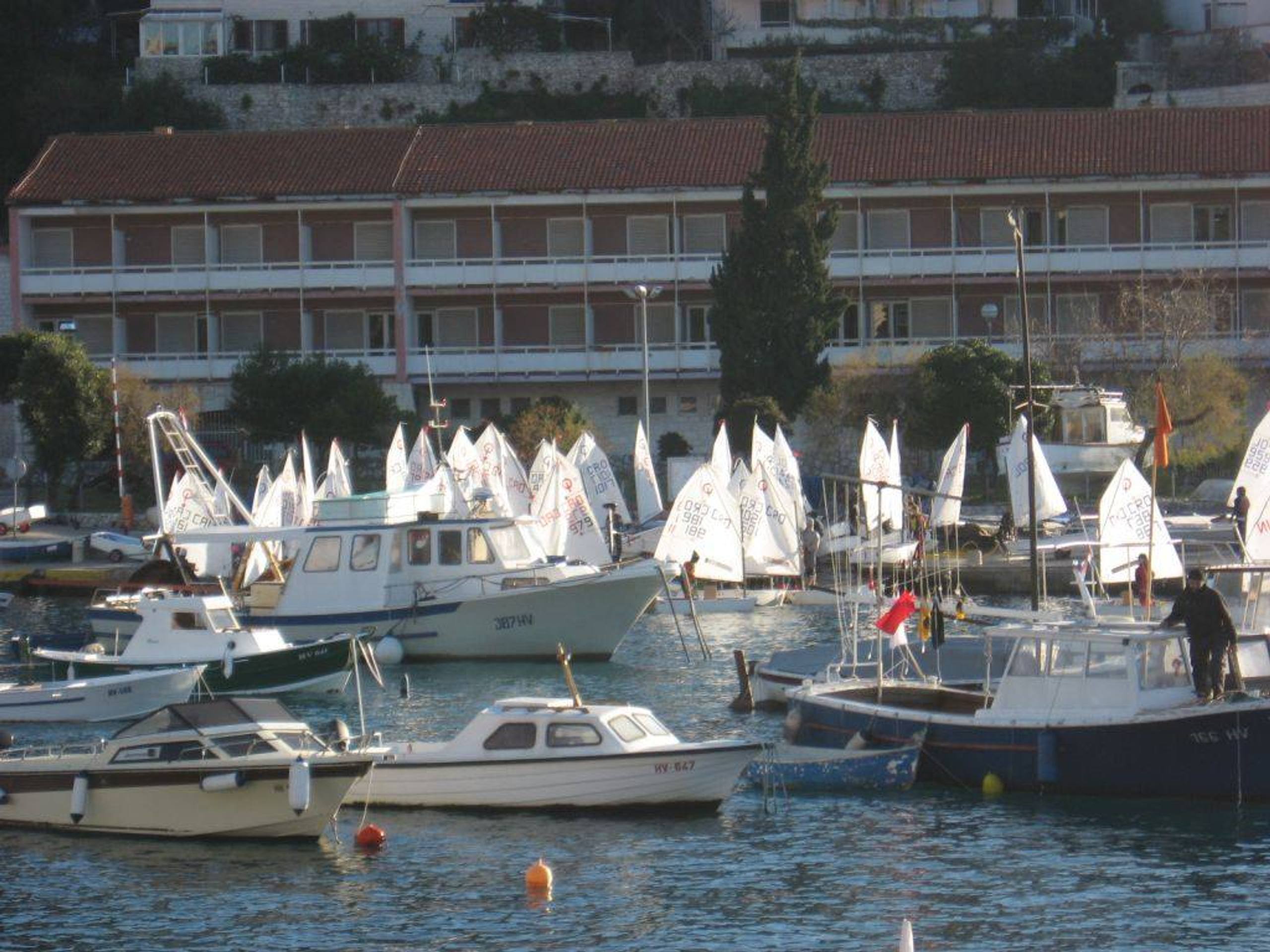 36. Međunarodna novogodišnja regata — Prvenstvo Hrvatske u klasi Optimist, Hvar, prosinac 2012. — fotografija 58 od 65