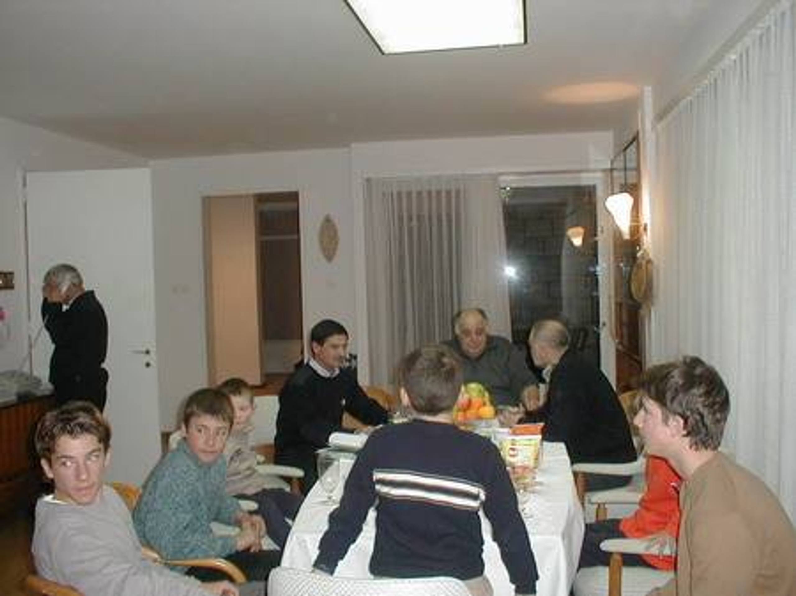 S predsjednikom Mesićem, prosinac 2014. — fotografija 4 od 8