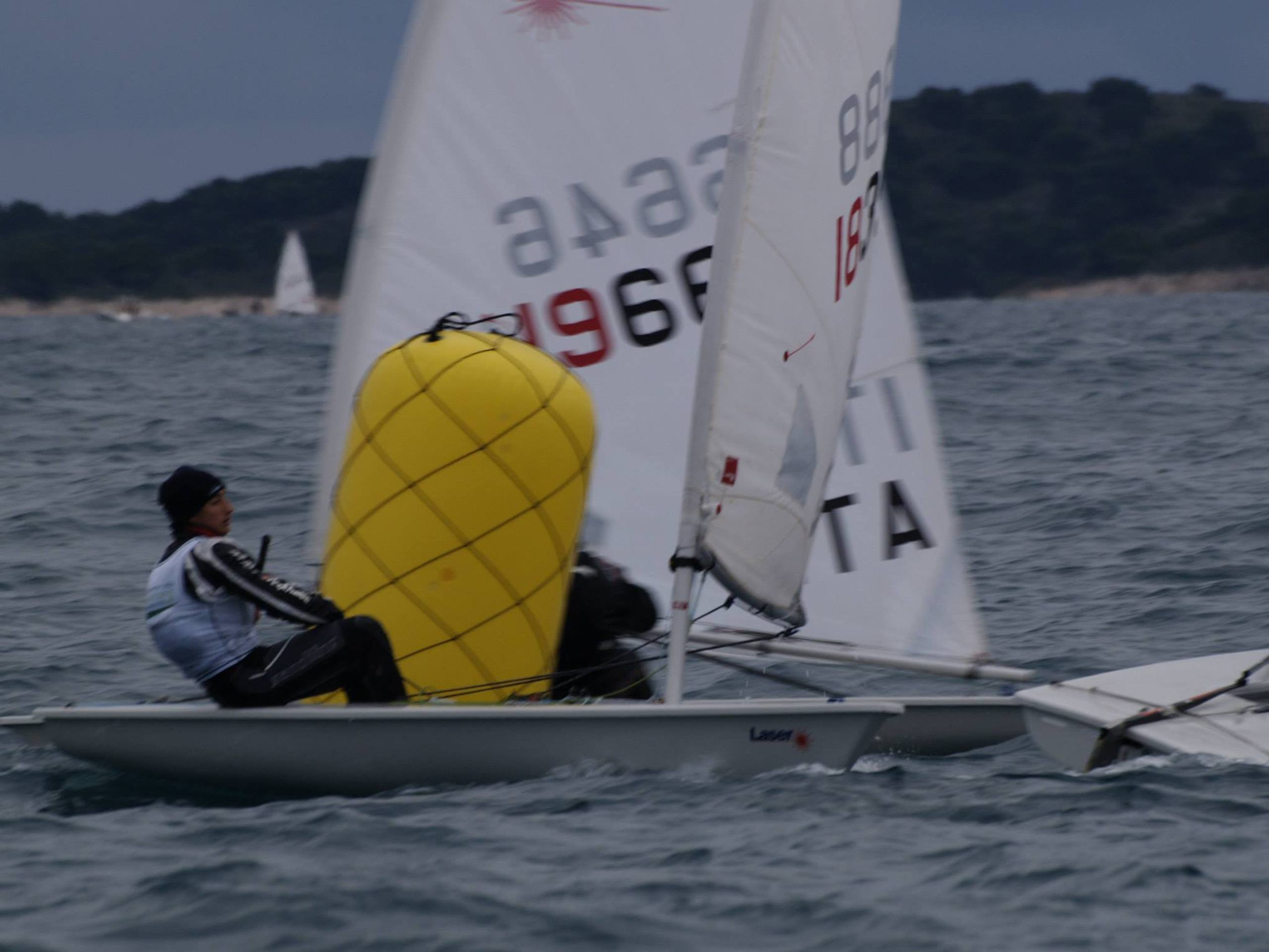 38. Međunarodna novogodišnja regata — Laser, Hvar, prosinac 2014. — fotografija 10 od 43 (foto: Zoran Jakšić Mrva)