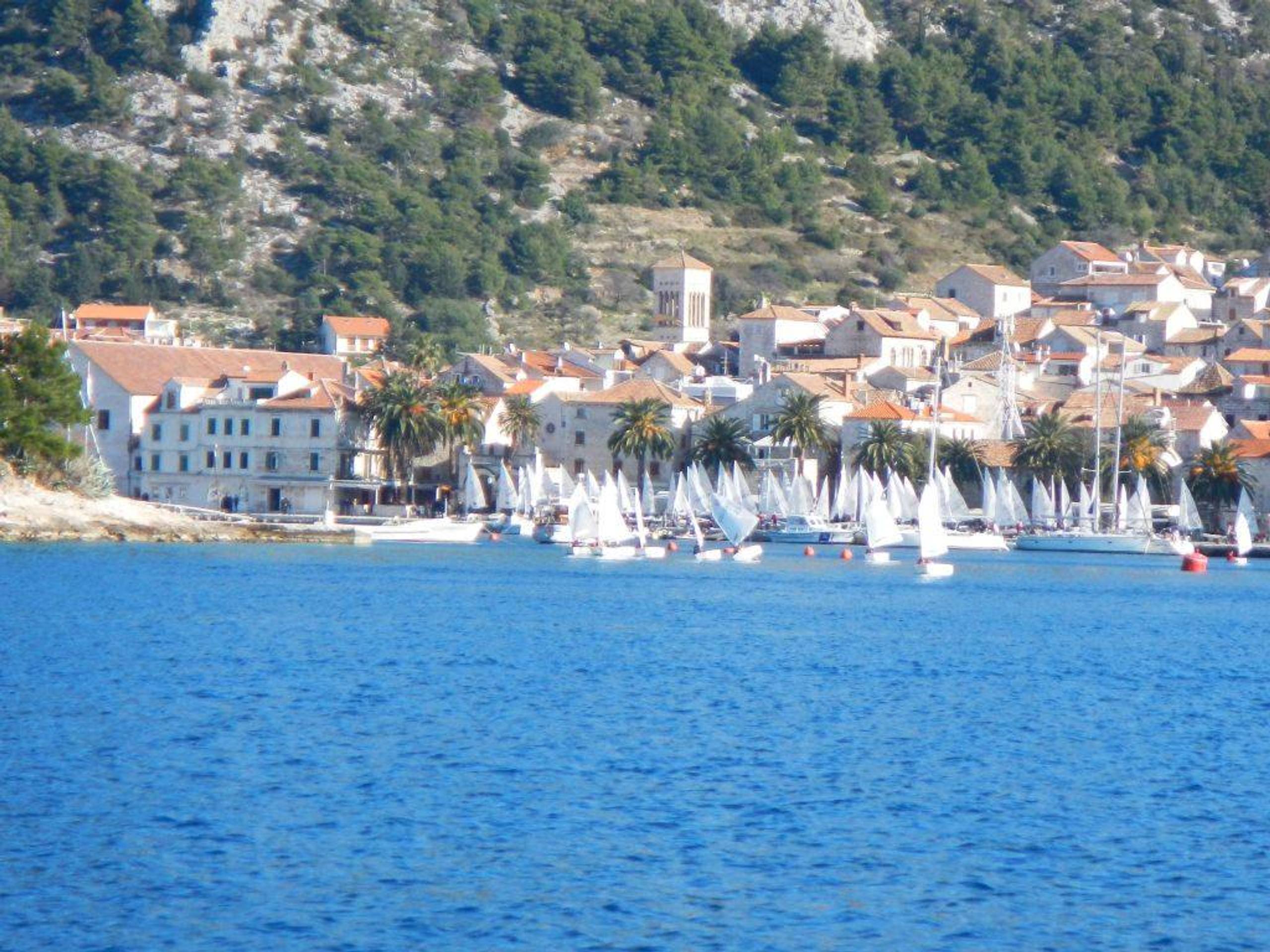 36. Međunarodna novogodišnja regata — Prvenstvo Hrvatske u klasi Optimist, Hvar, prosinac 2012. — fotografija 33 od 65