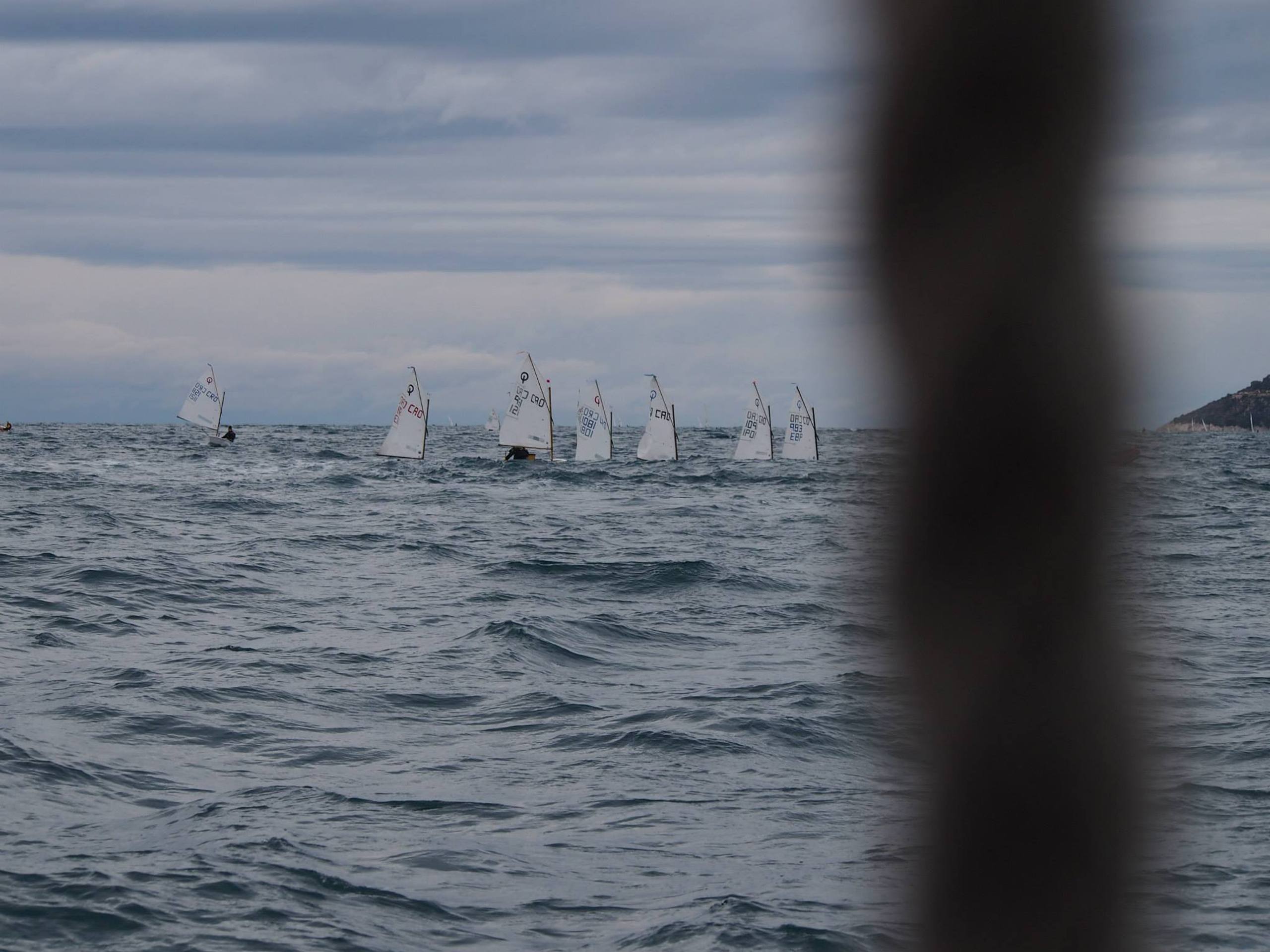 38. Međunarodna novogodišnja regata — Optimist, Hvar, prosinac 2014. — fotografija 2 od 57 (foto: Viktorija Nižetić)