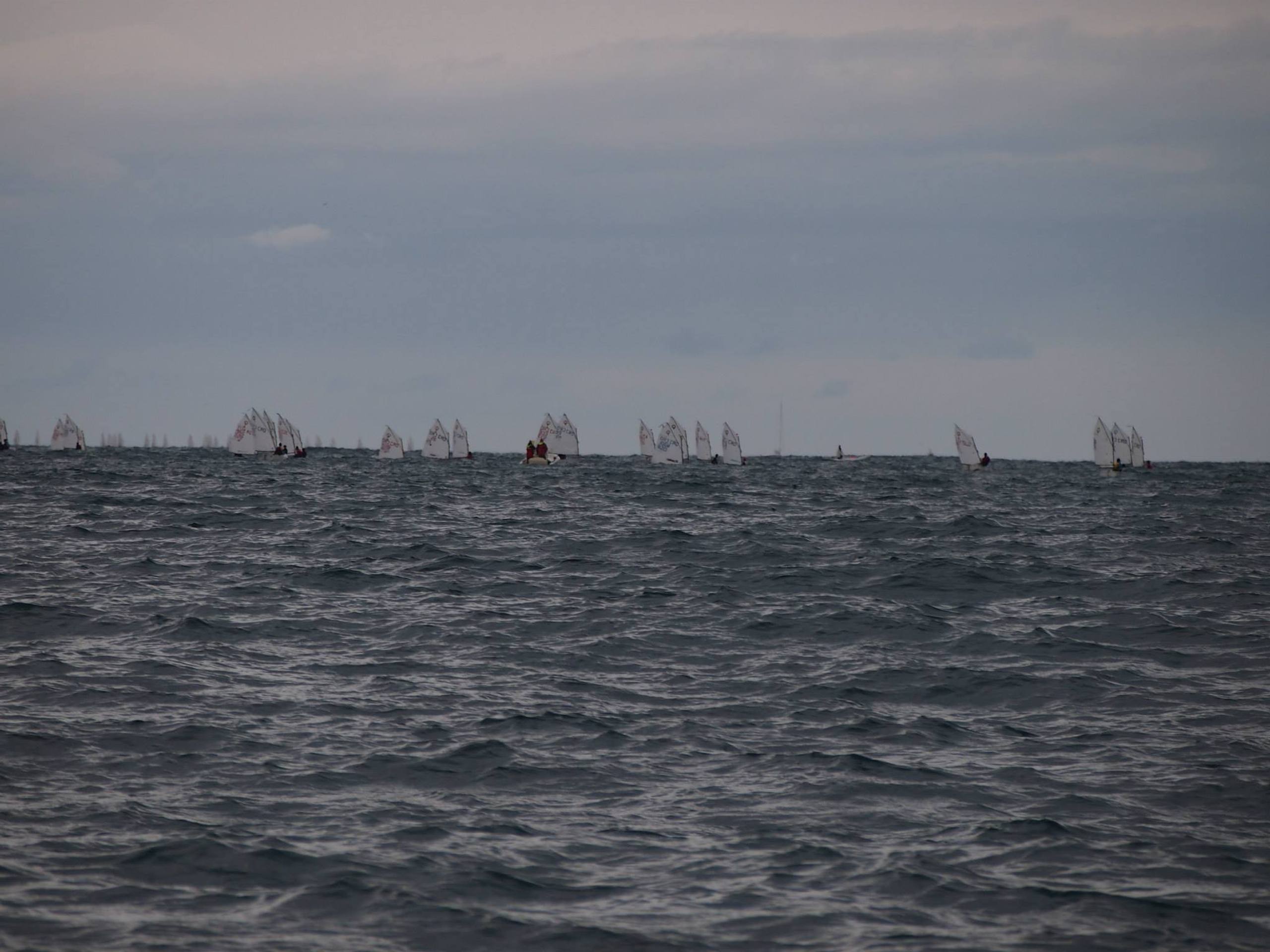 38. Međunarodna novogodišnja regata — Optimist, Hvar, prosinac 2014. — fotografija 21 od 57 (foto: Viktorija Nižetić)