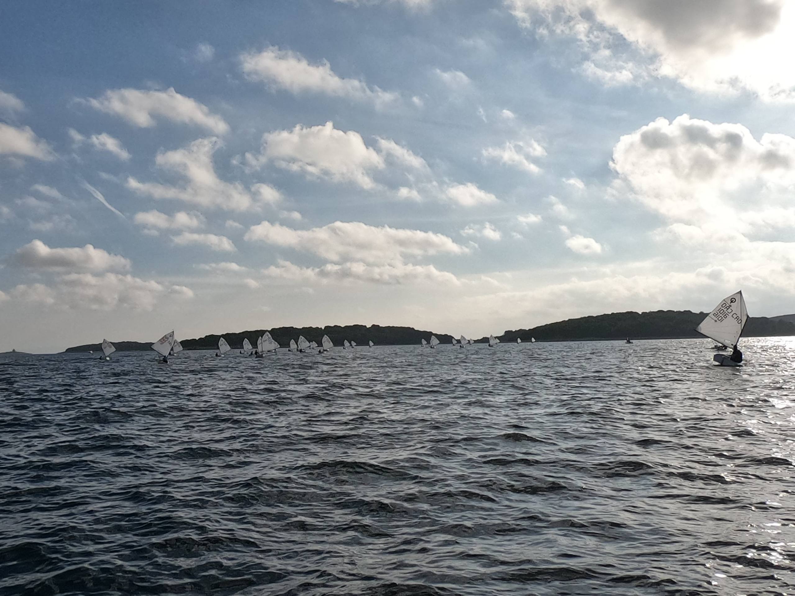 42. Međunarodna novogodišnja regata — Optimist, Hvar, prosinac 2018. — fotografija 14 od 22