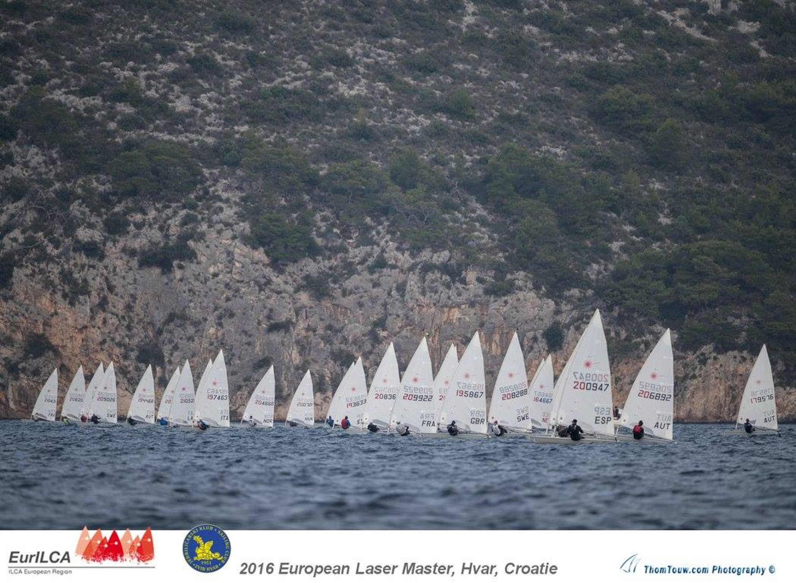 2016 European Championship Laser Masters- Hvar-Croatie