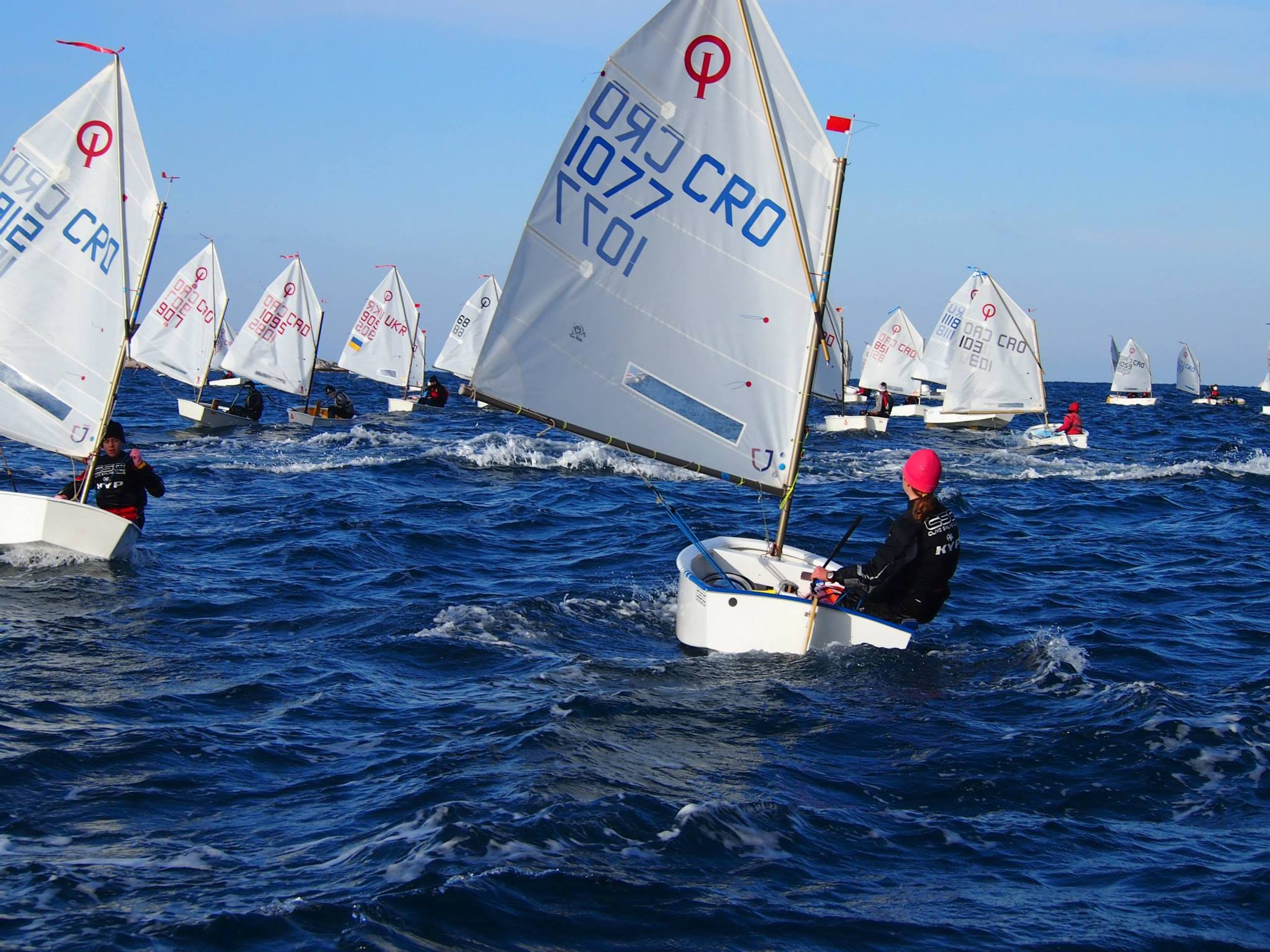 38. Međunarodna novogodišnja regata — Optimist, Hvar, prosinac 2014. — fotografija 47 od 57 (foto: Viktorija Nižetić)