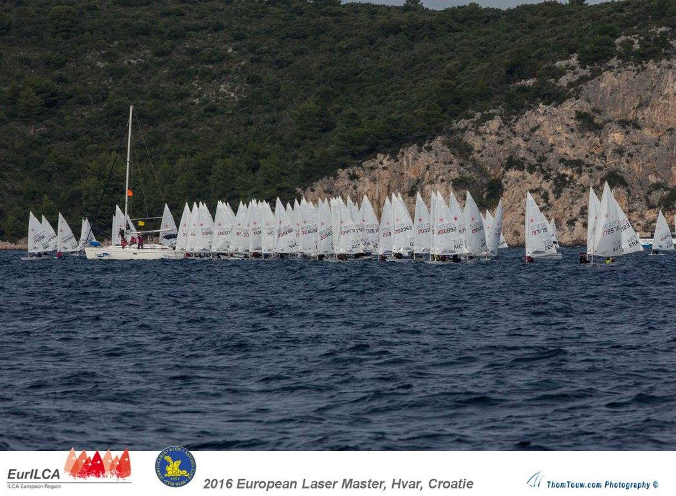 2016 European Championship Laser Masters- Hvar-Croatie