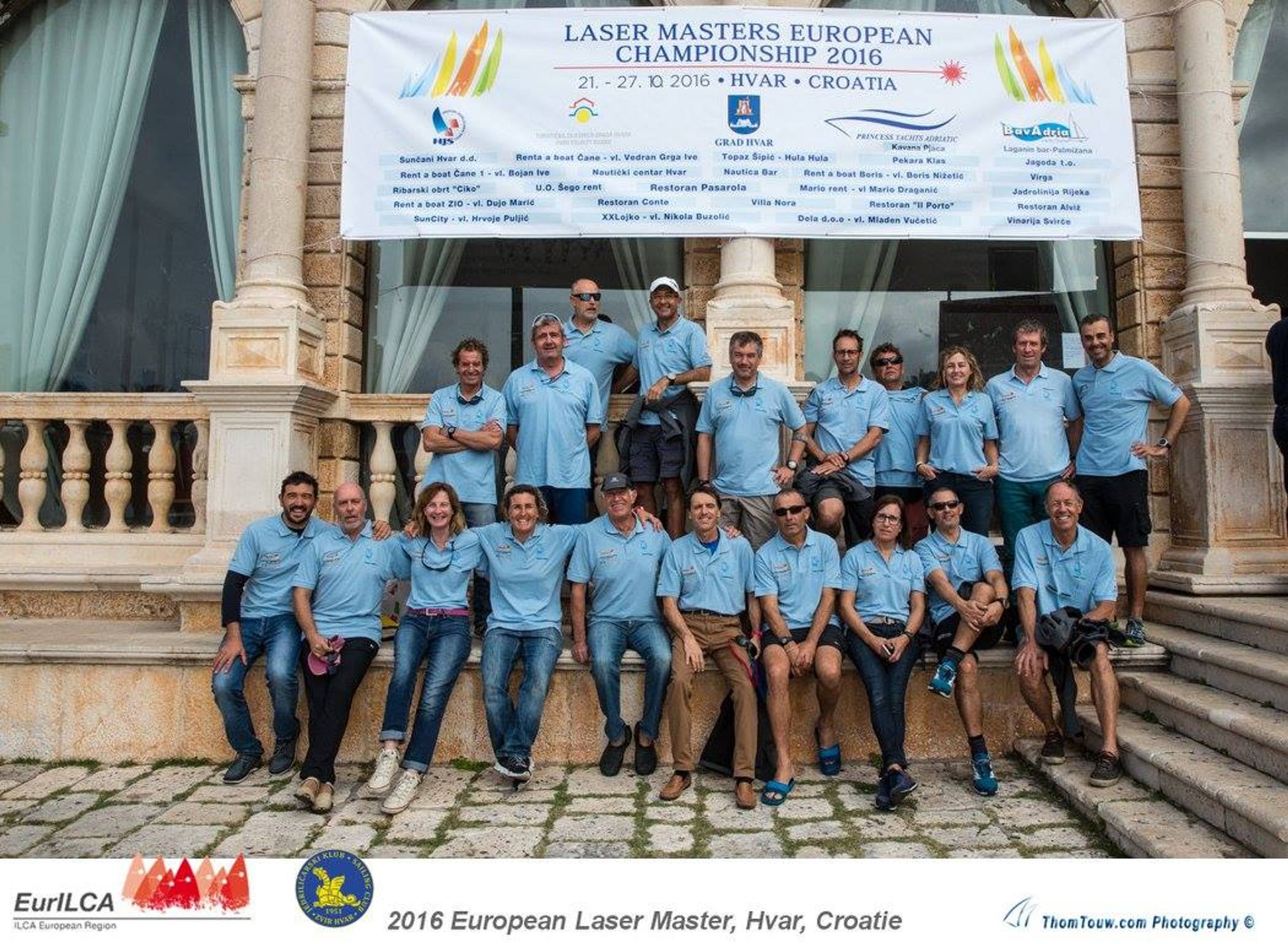 2016 European Championship Laser Masters- Hvar-Croatie