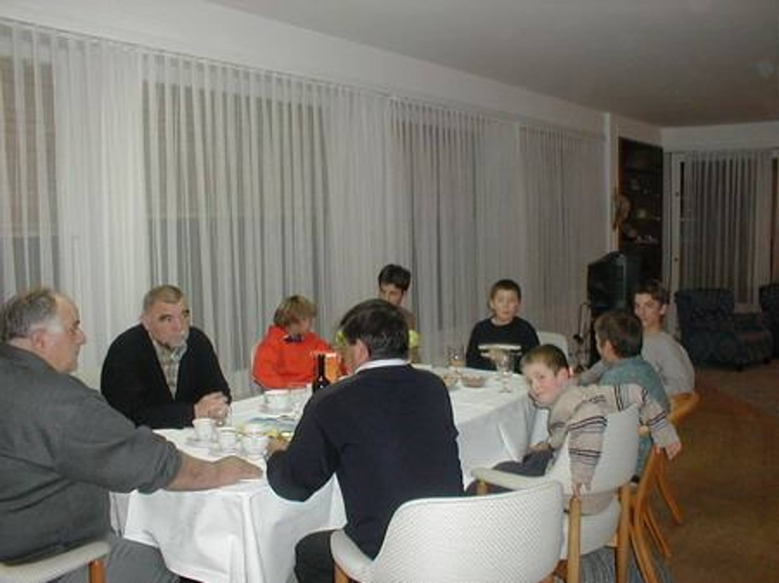 S predsjednikom Mesićem, prosinac 2014. — fotografija 5 od 8