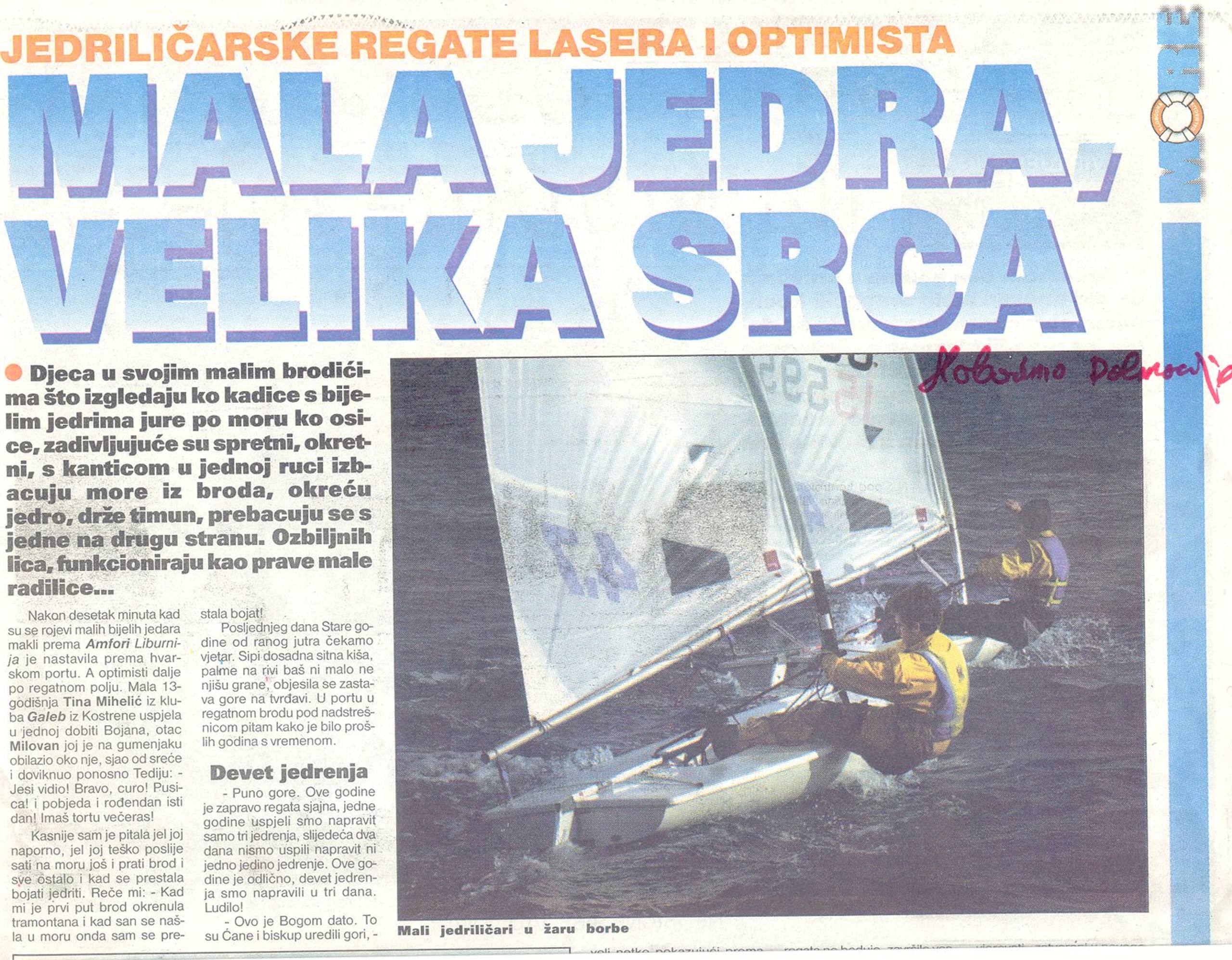 „Mala jedra, velika srca“ (II. dio)