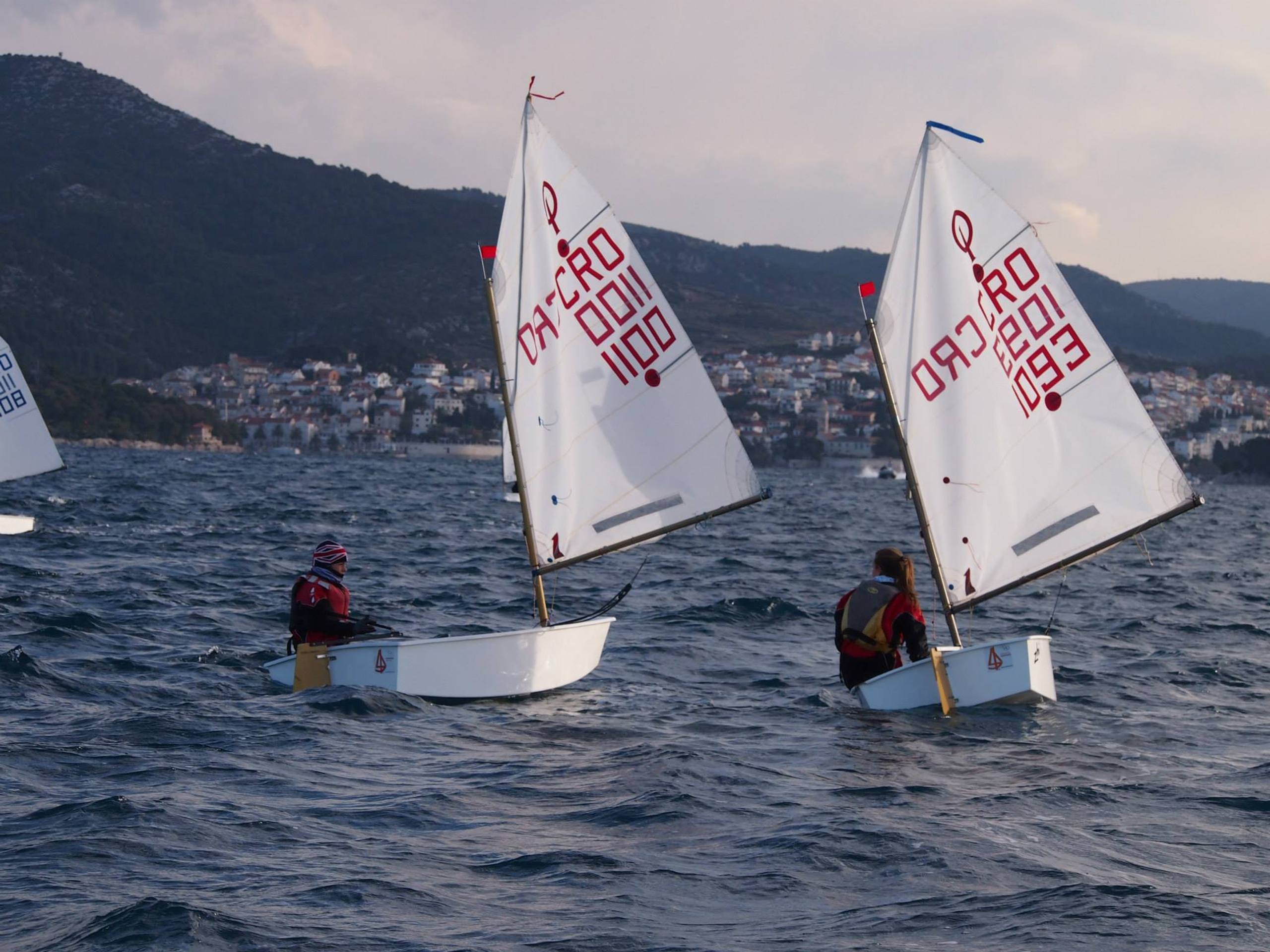 38. Međunarodna novogodišnja regata — Optimist, Hvar, prosinac 2014. — fotografija 42 od 57 (foto: Viktorija Nižetić)