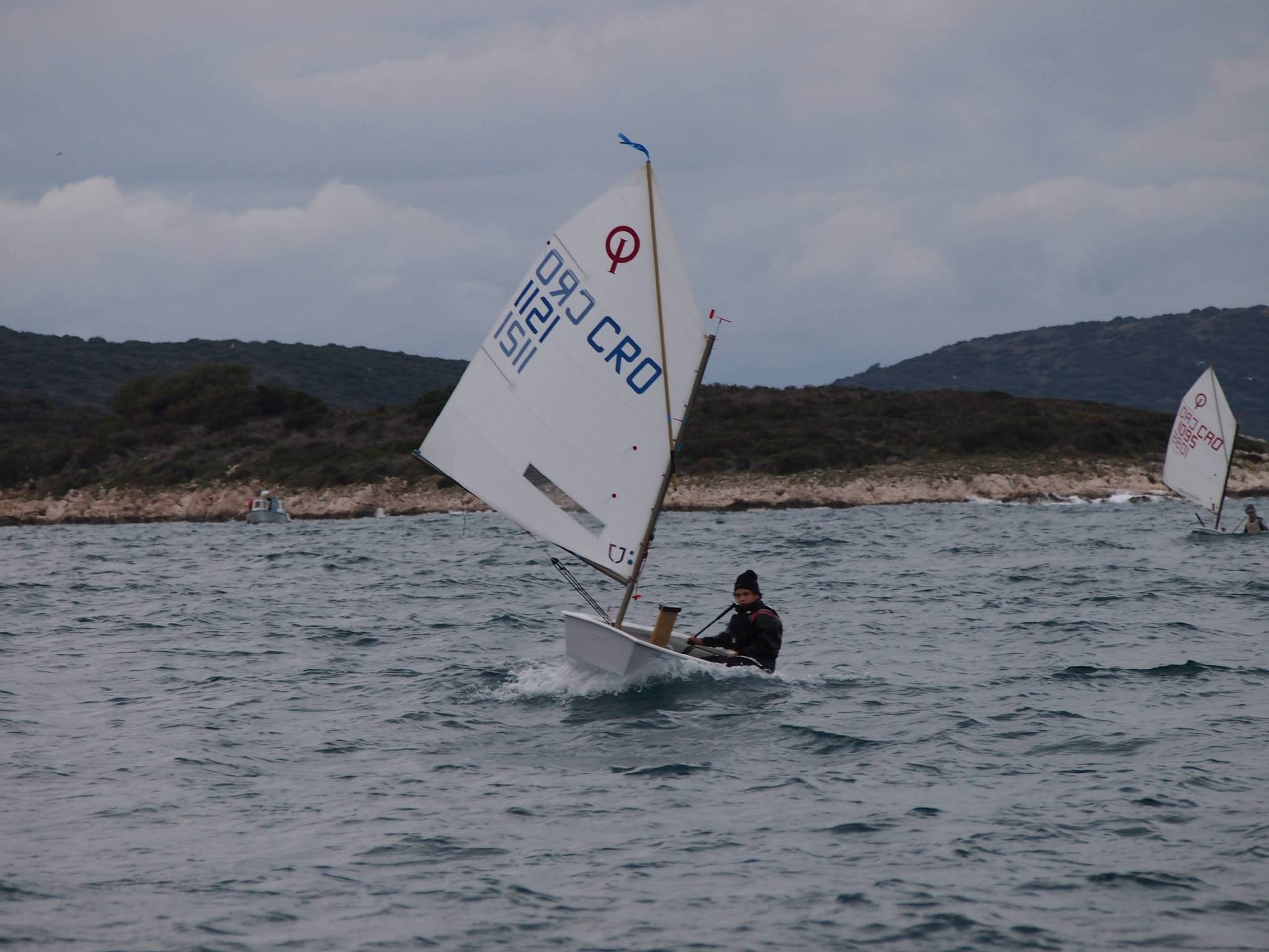 38. Međunarodna novogodišnja regata — Optimist, Hvar, prosinac 2014. — fotografija 7 od 57 (foto: Viktorija Nižetić)