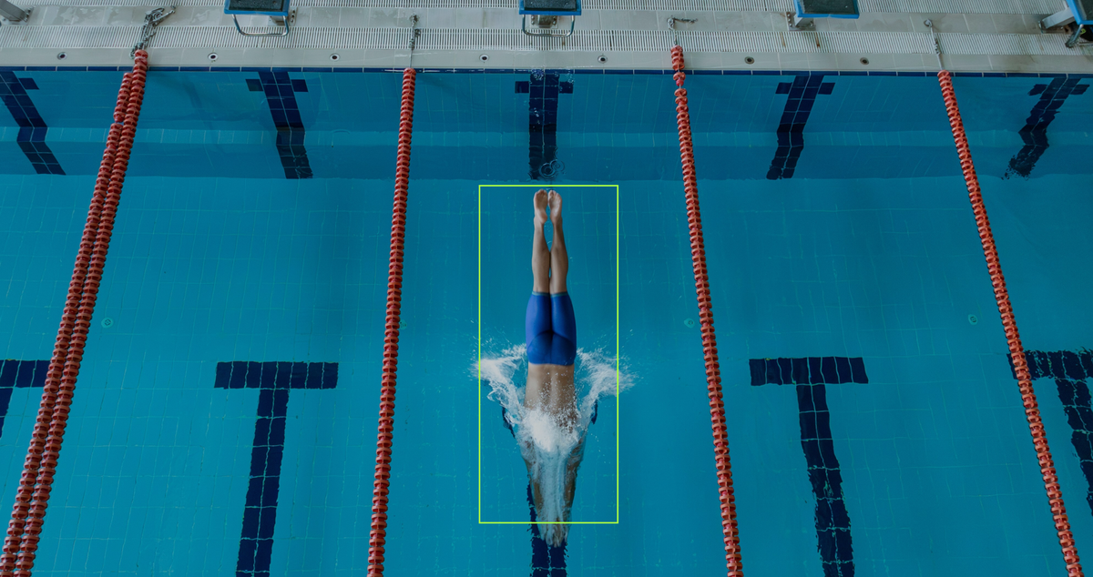 The pool deck finally gets