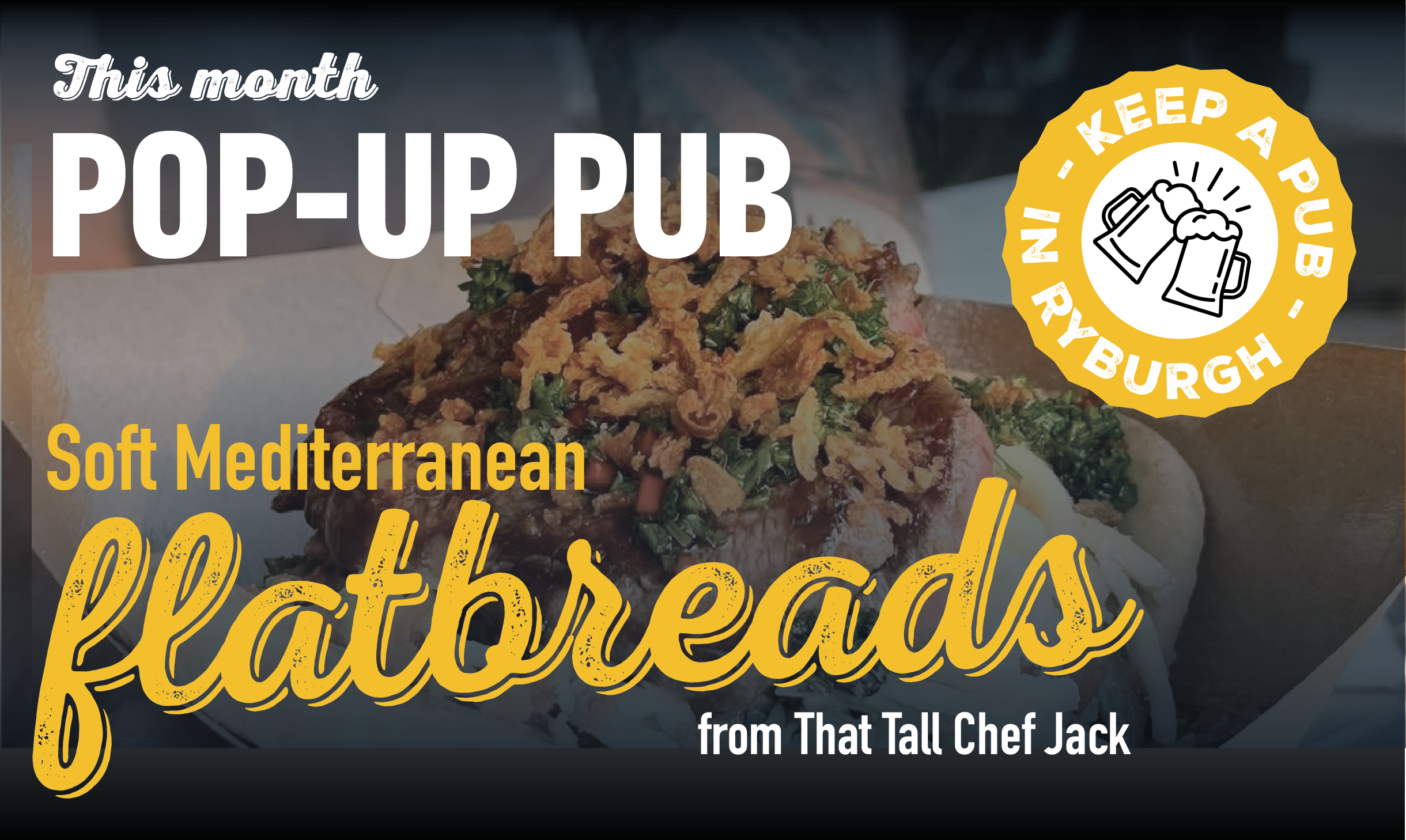 Pop-up pub 31 May