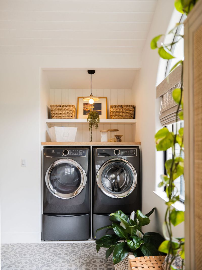 Washer and Dryer view