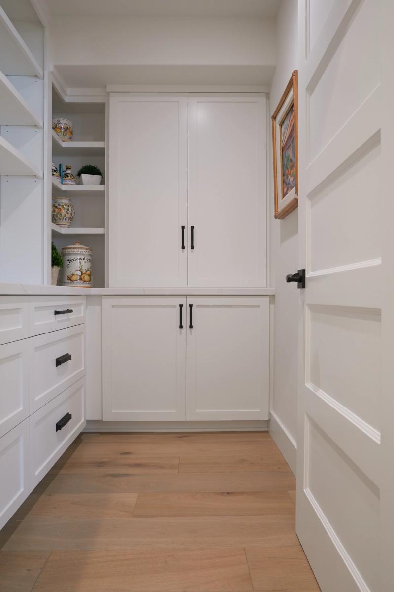Walk-in pantry full view
