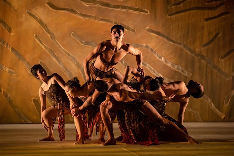 Production still from Terrain at the Sydney Opera House, presented as part of Biennale Danza 2026 directed by Wayne McGregor.