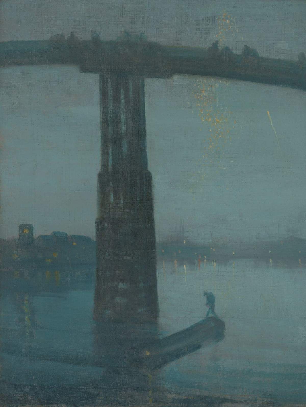 James McNeill Whistler, Nocturne: Blue and Gold, Old Battersea Bridge, c.1872 to 1875.
