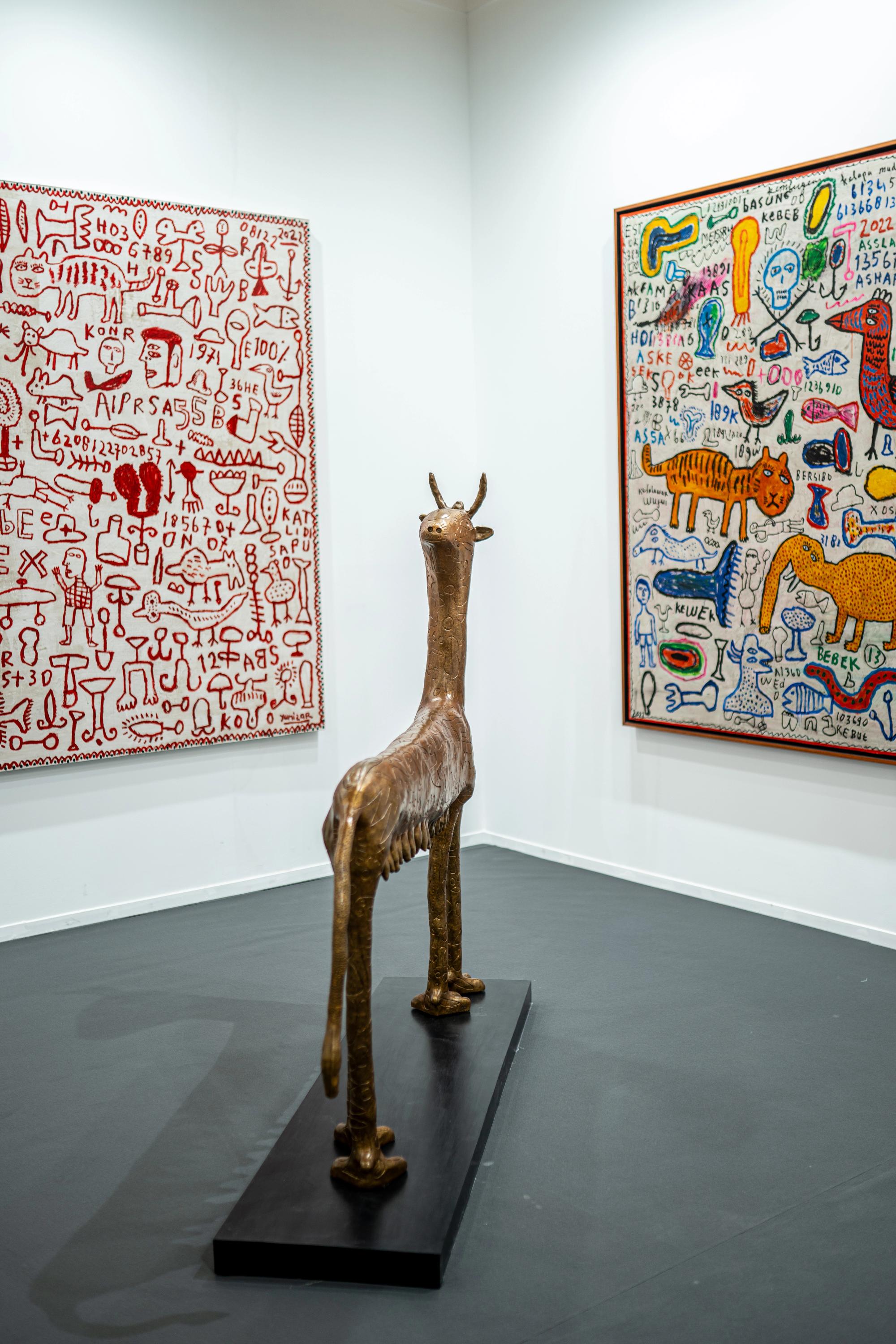 Installation view at Art Dubai 2024, Madinat Jumeirah.