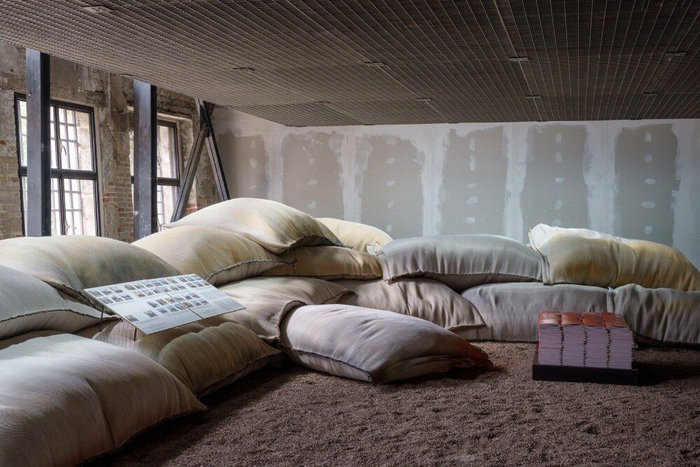 Heatwave, Kingdom of Bahrain pavilion at the 19th Venice Architecture Biennale, designed by Andrea Faraguna.