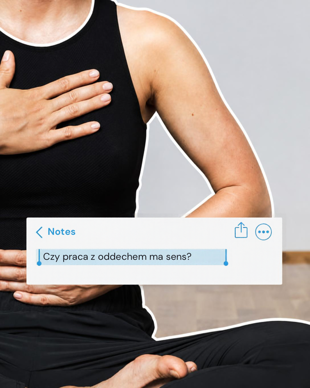 Zdjęcie pracy z oddechem