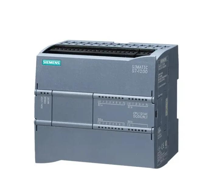 Siemens SIMATIC S7-1200 CPU 1214C AC/DC/relay 6ES7214-1BG40-0XB0 front view