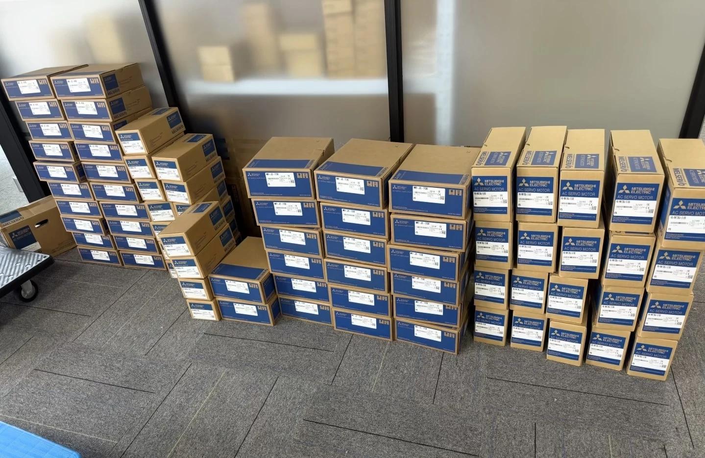 Mitsubishi Electric servo components prepared for quotation