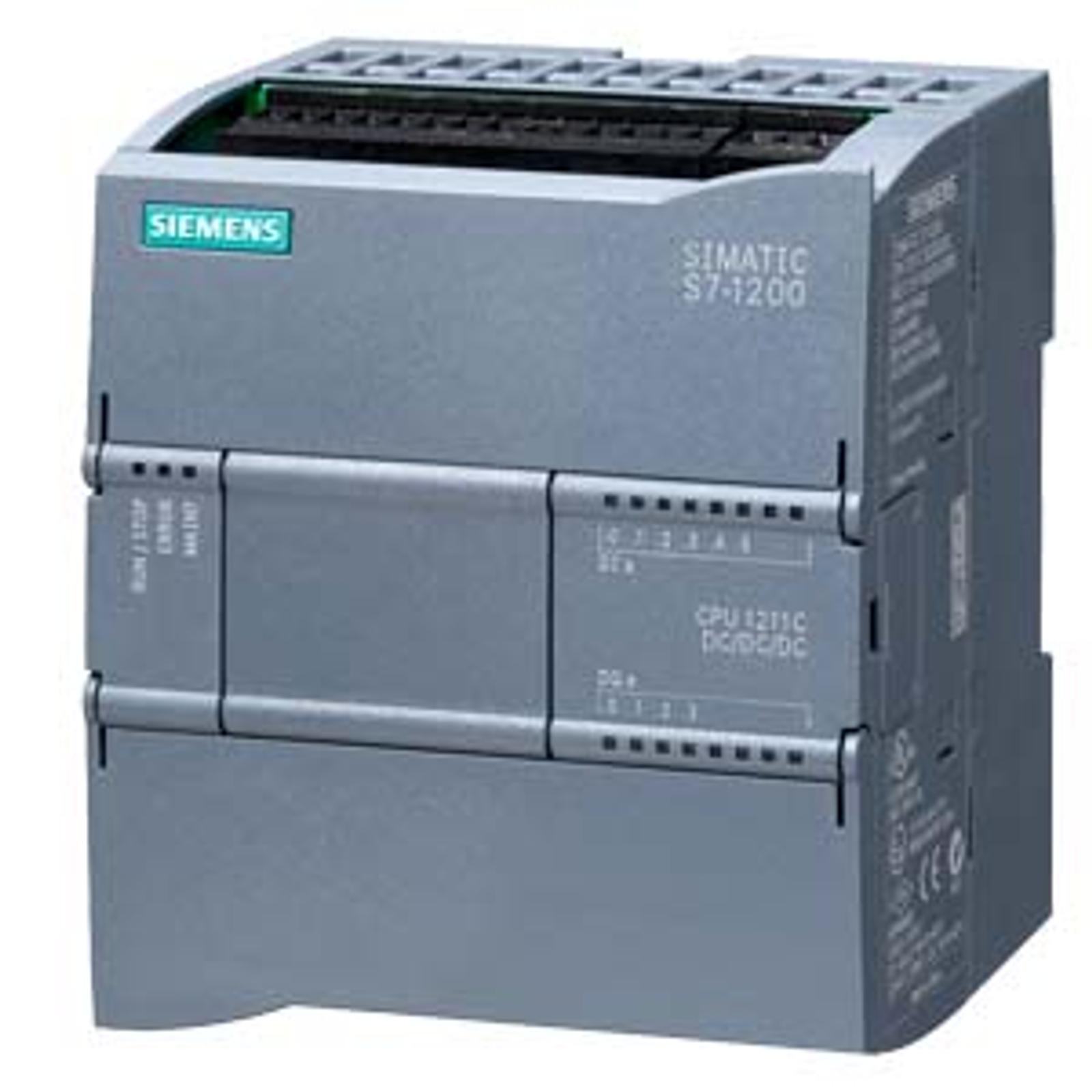 Siemens SIMATIC S7-1200 CPU 1211C 6ES7211-1AE40-0XB0 front view
