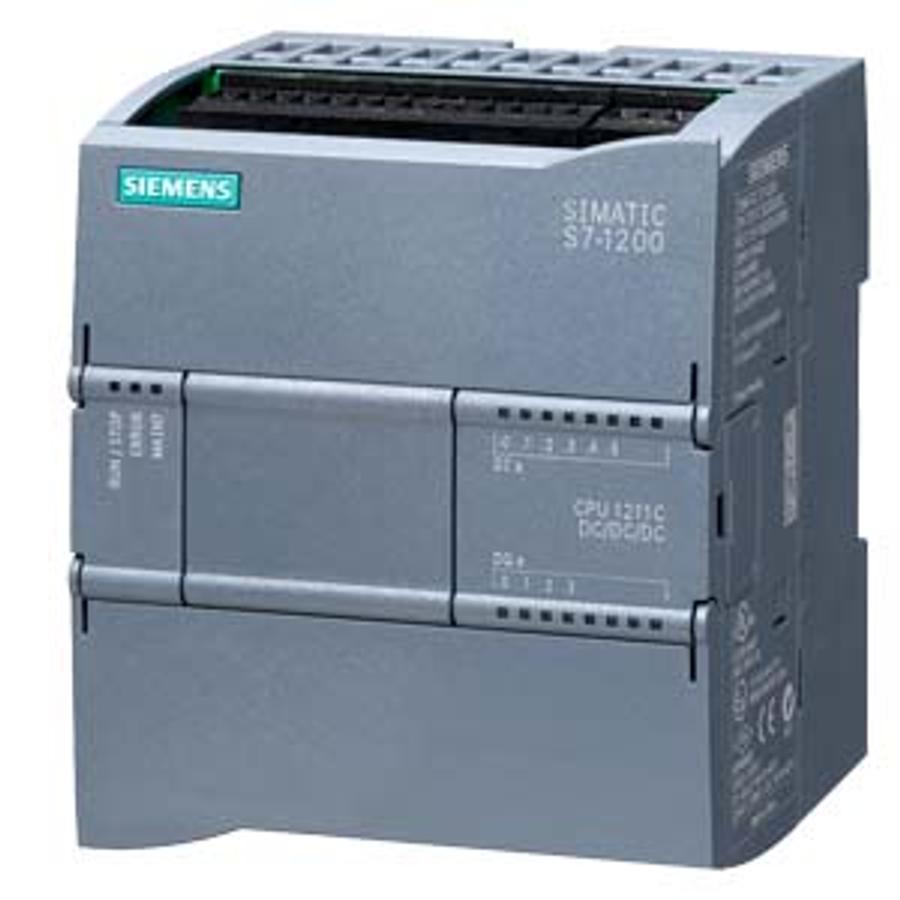 Siemens SIMATIC S7-1200 CPU 1211C 6ES7211-1AE40-0XB0 front view
