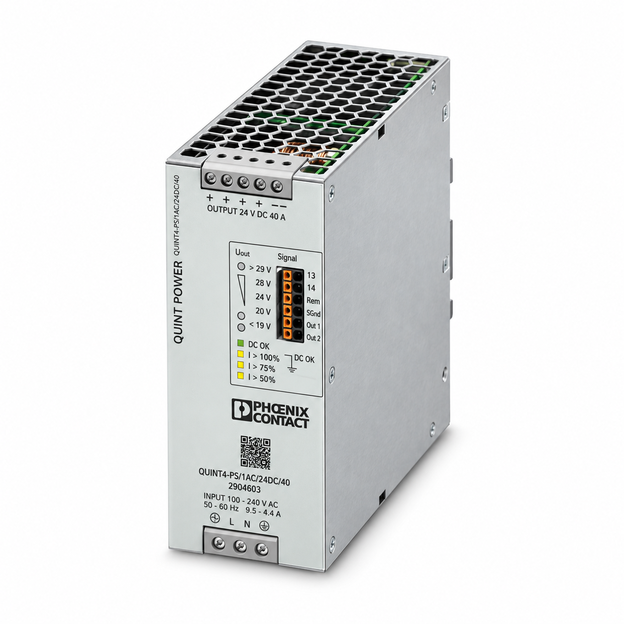 Phoenix Contact QUINT4-PS/1AC/24DC/40 power supply, item 2904603
