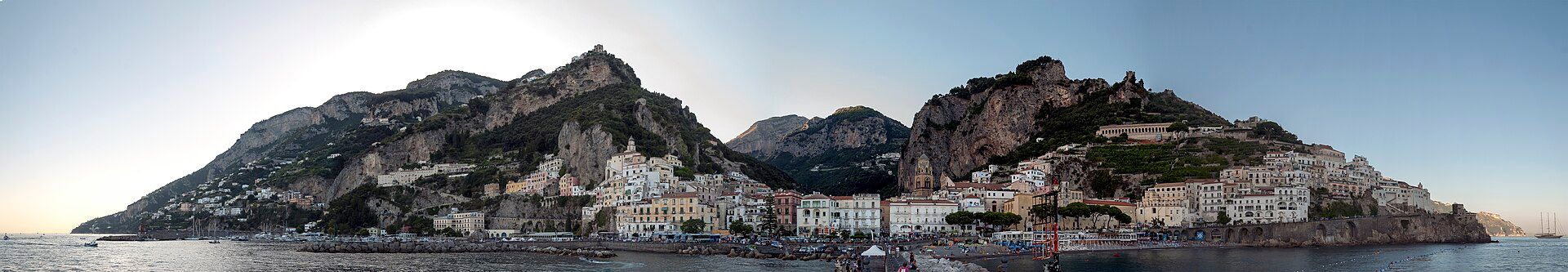 Italy — Amalfi Coast road trip scenery