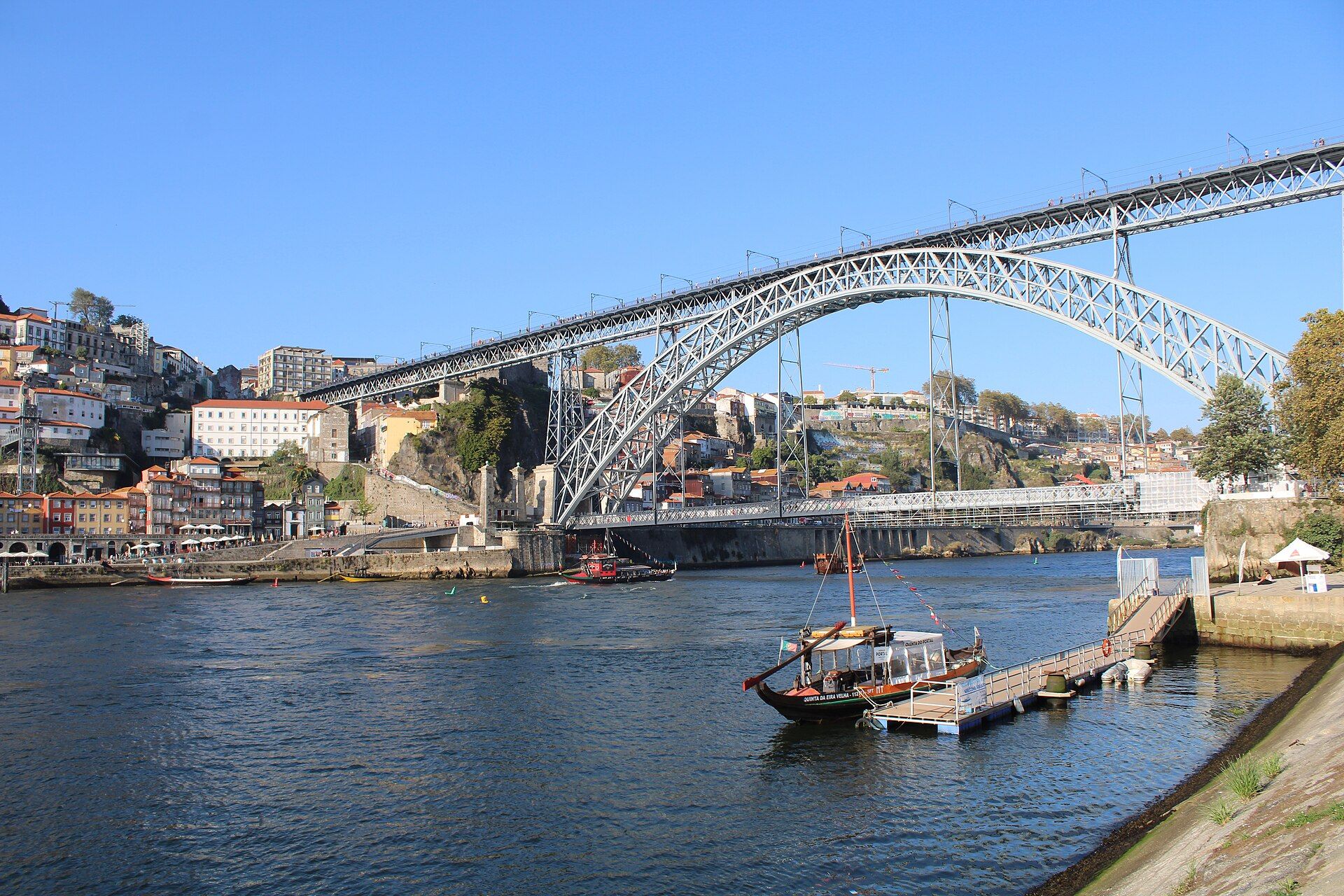 Portugal — Porto's Dom Luís I Bridge