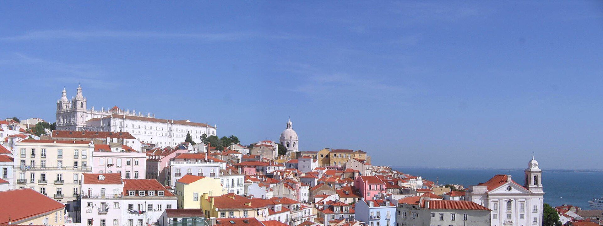 Lisbon city panorama