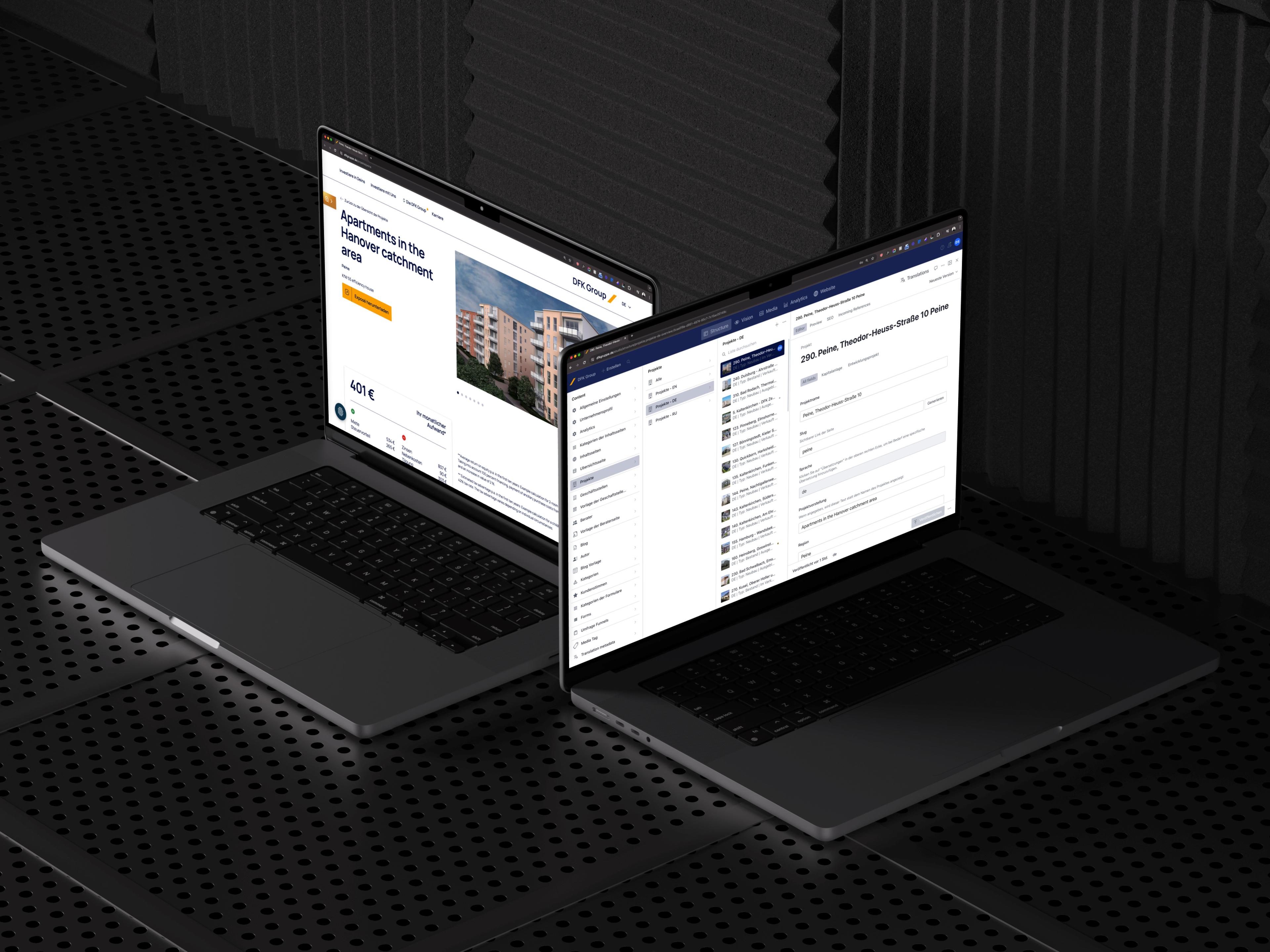 DFK Group Skjermbilde