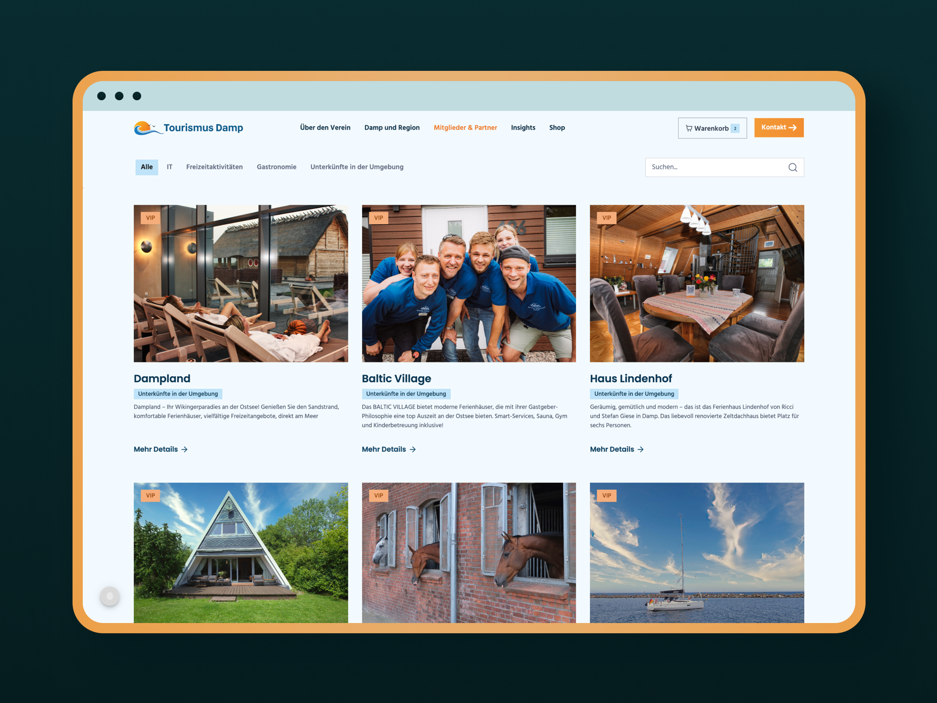 Tourism Damp Screen 6