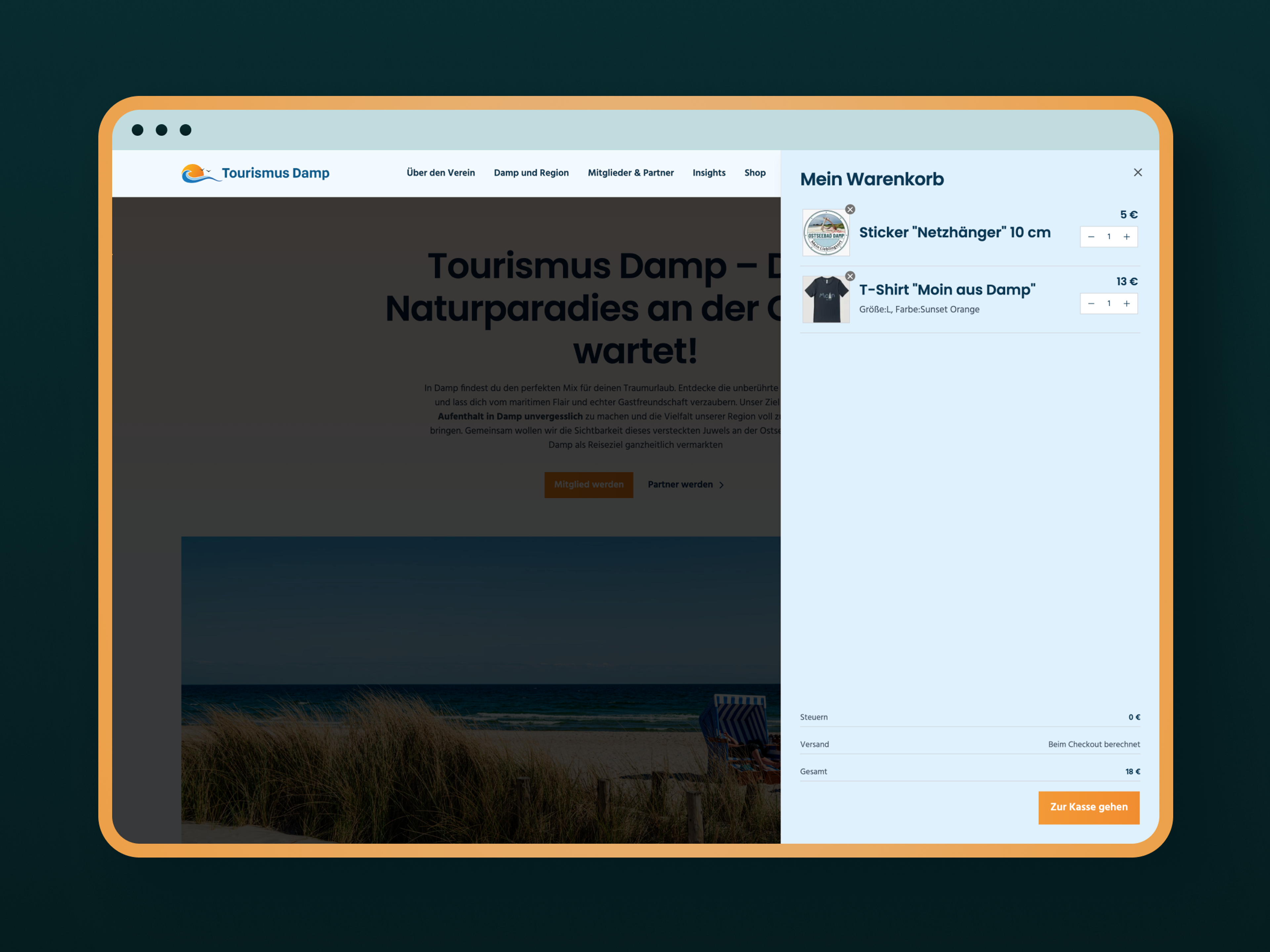 Tourism Damp Screen 13