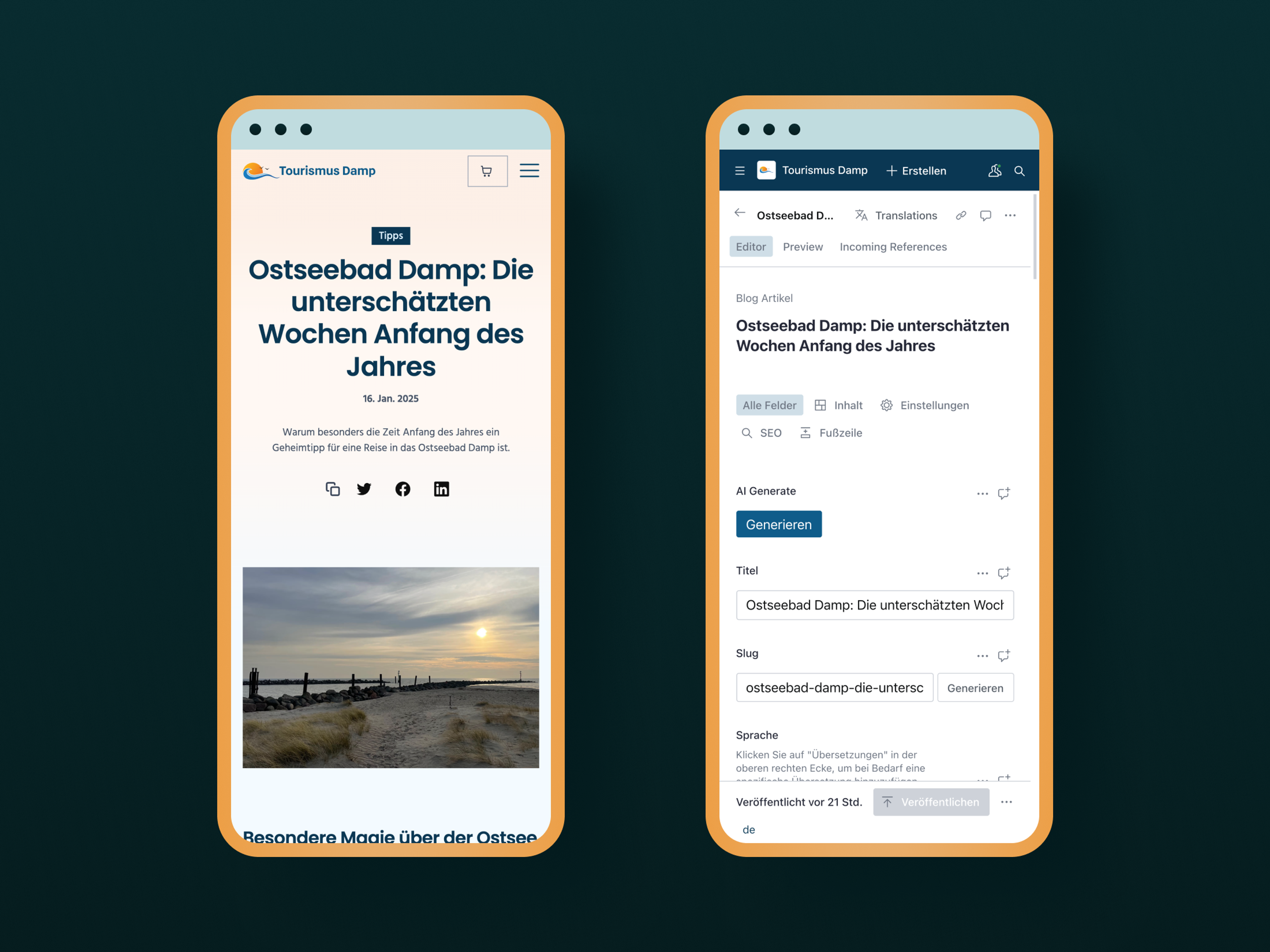 Tourism Damp Screen 15