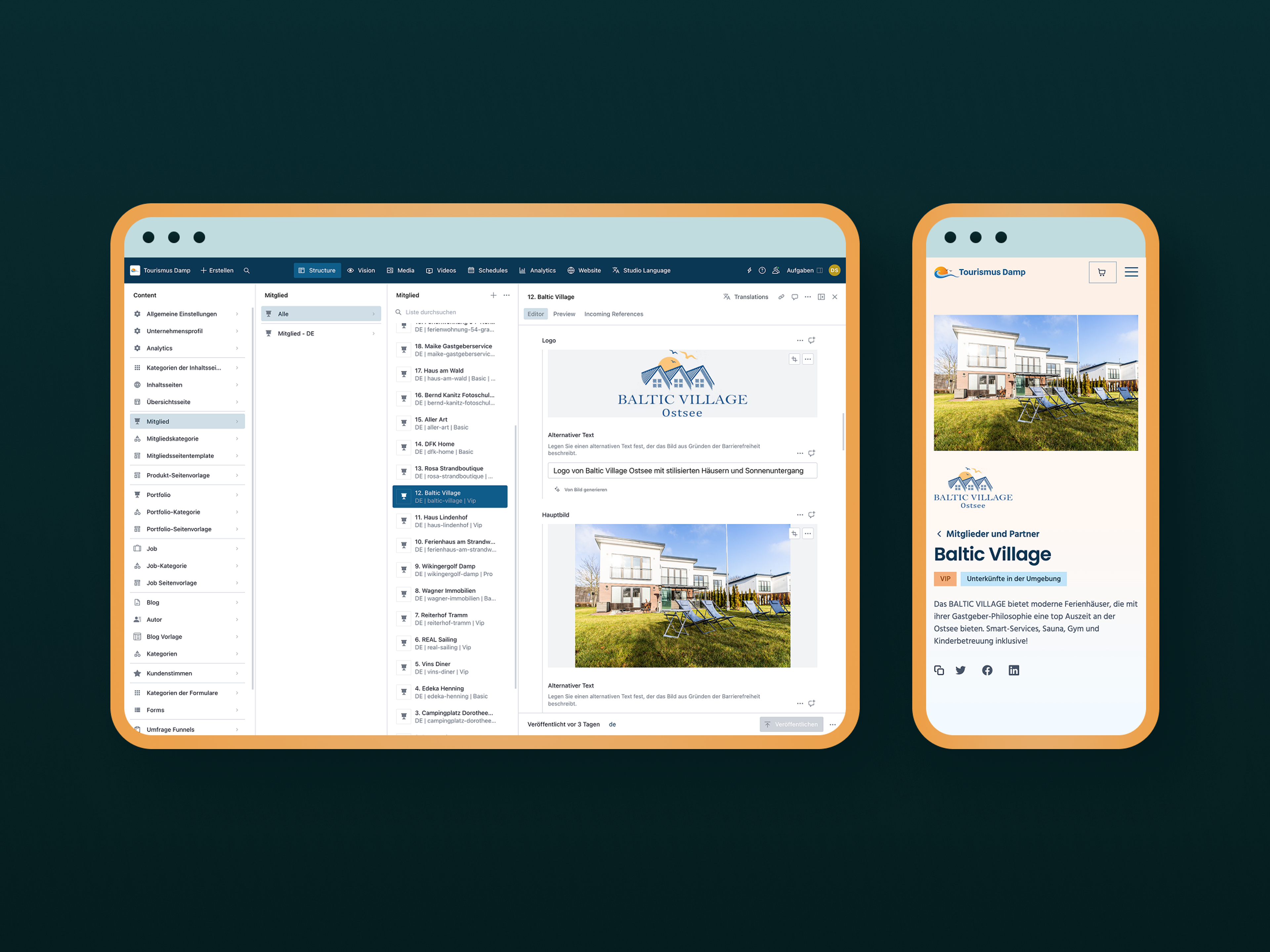 Tourism Damp Screen 12