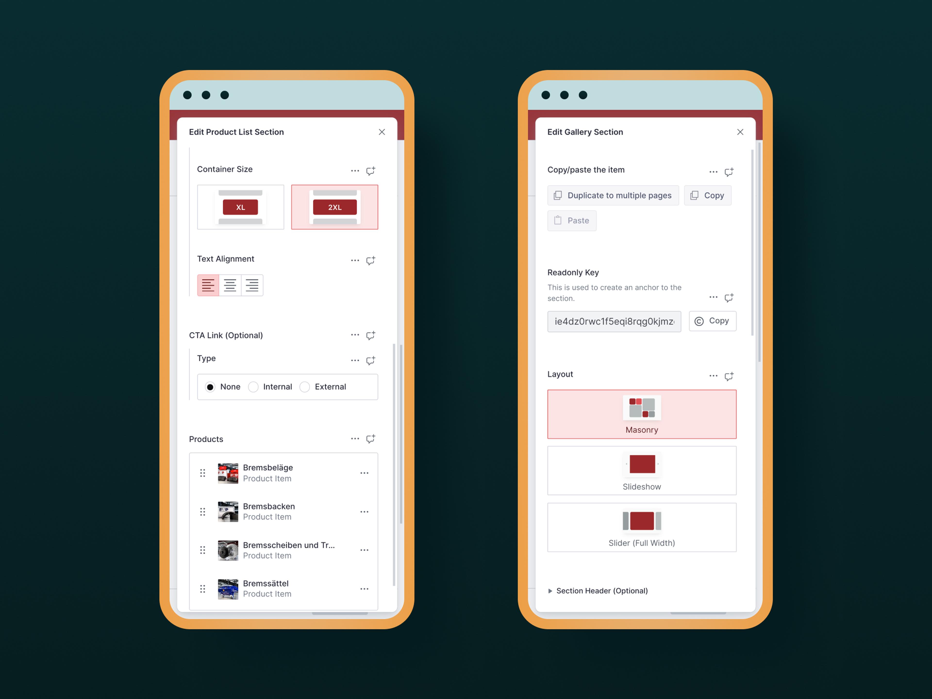 Первый экран автомобильных запчастей 15