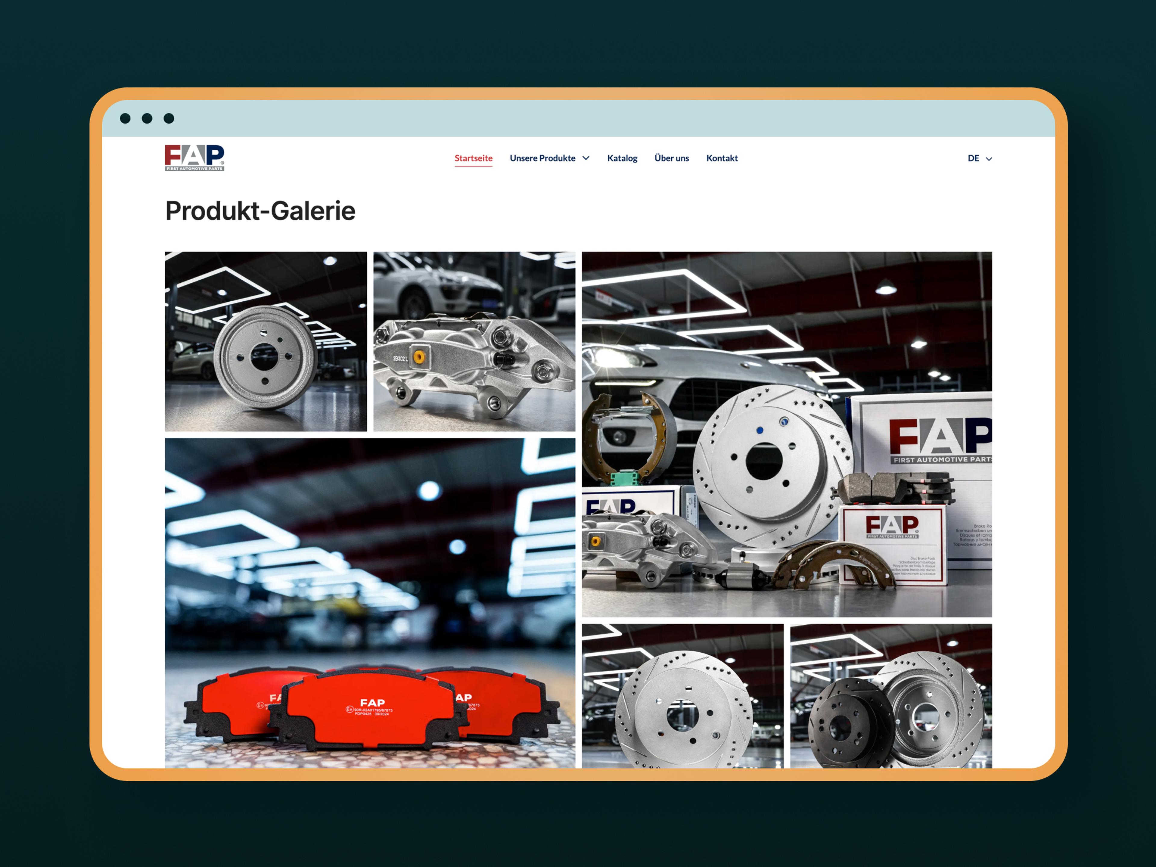 Первый экран автомобильных запчастей 3