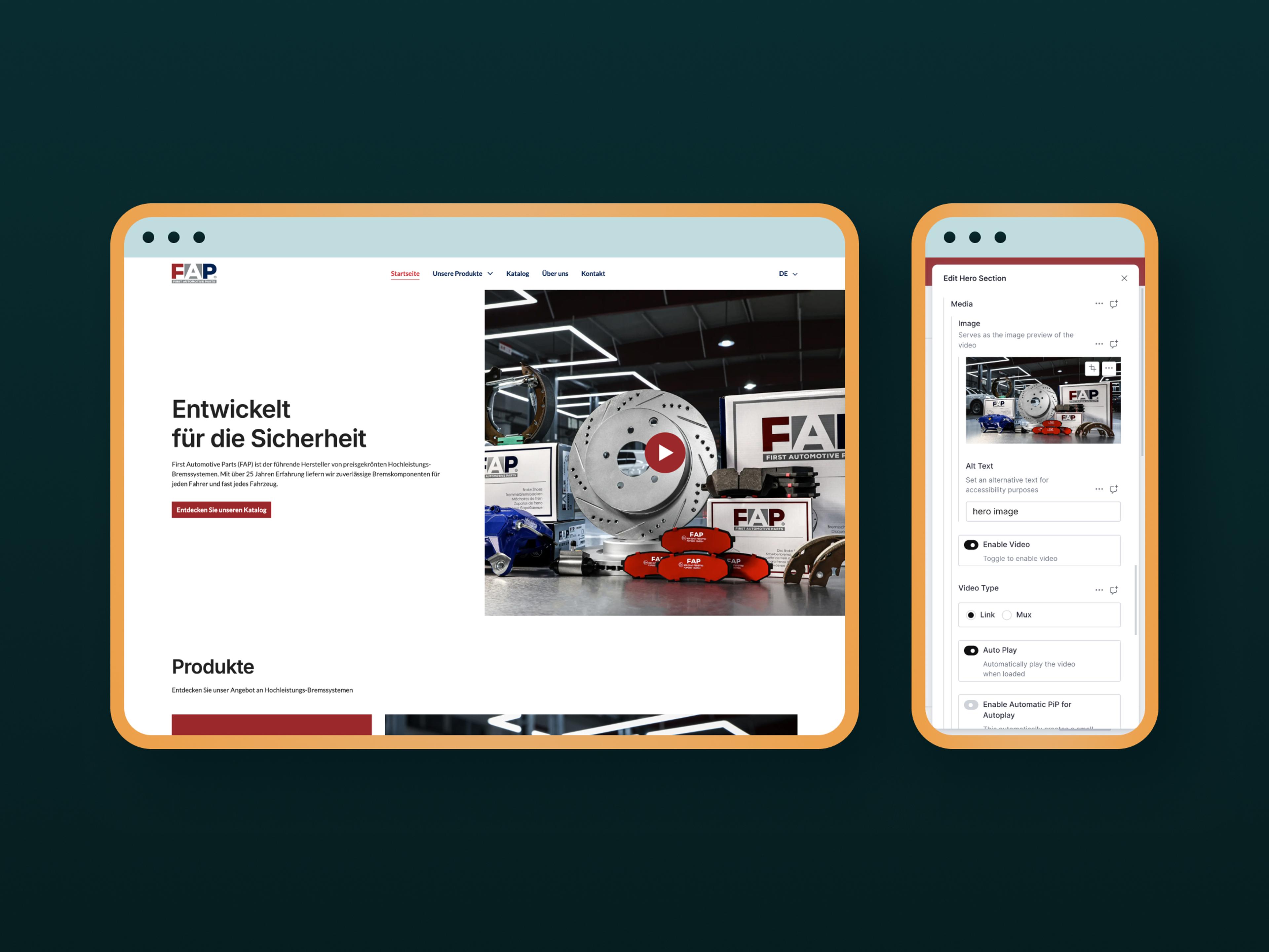 Первый экран автомобильных запчастей 9