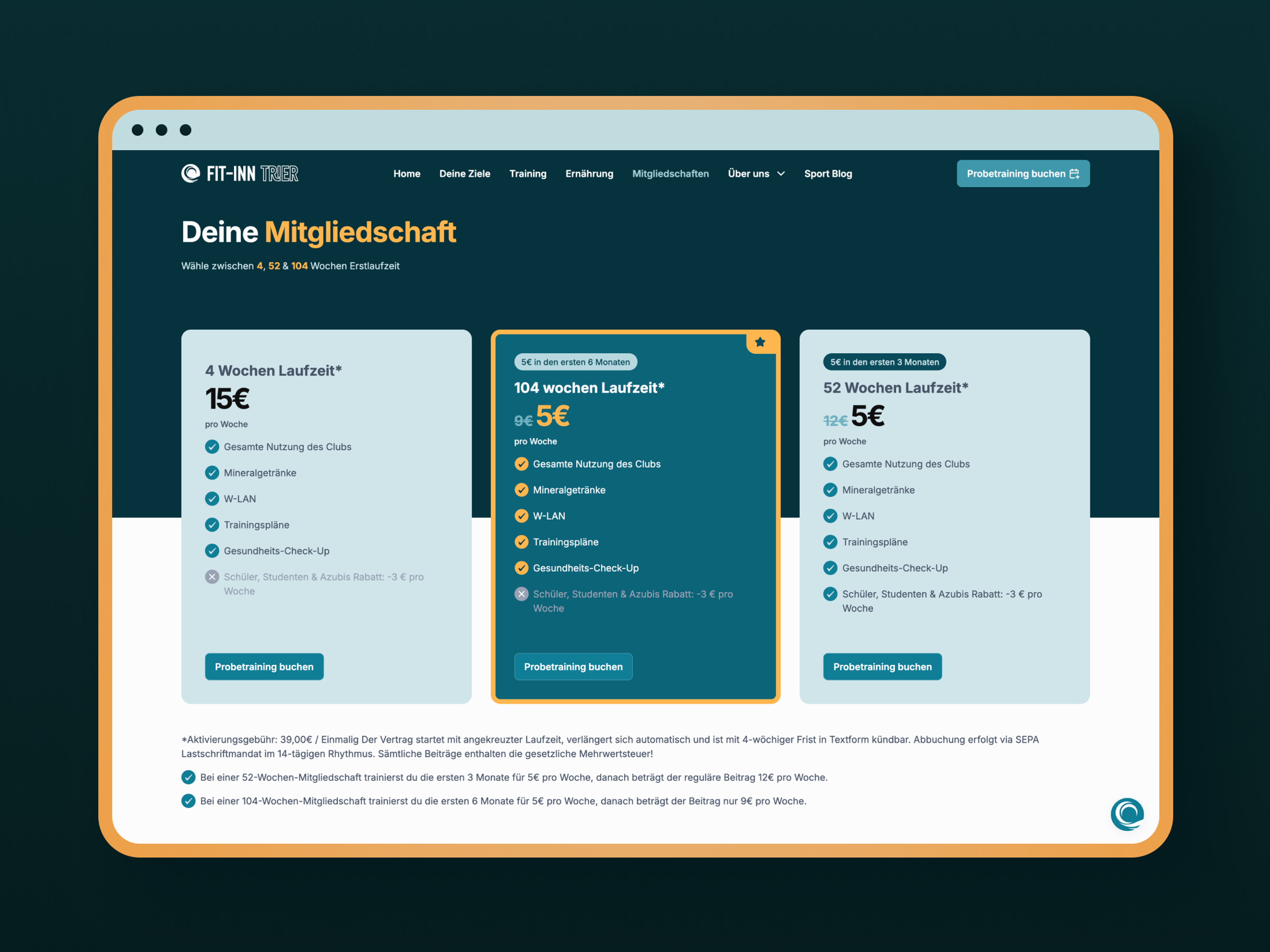 Fit-Inn Trier Screen 8