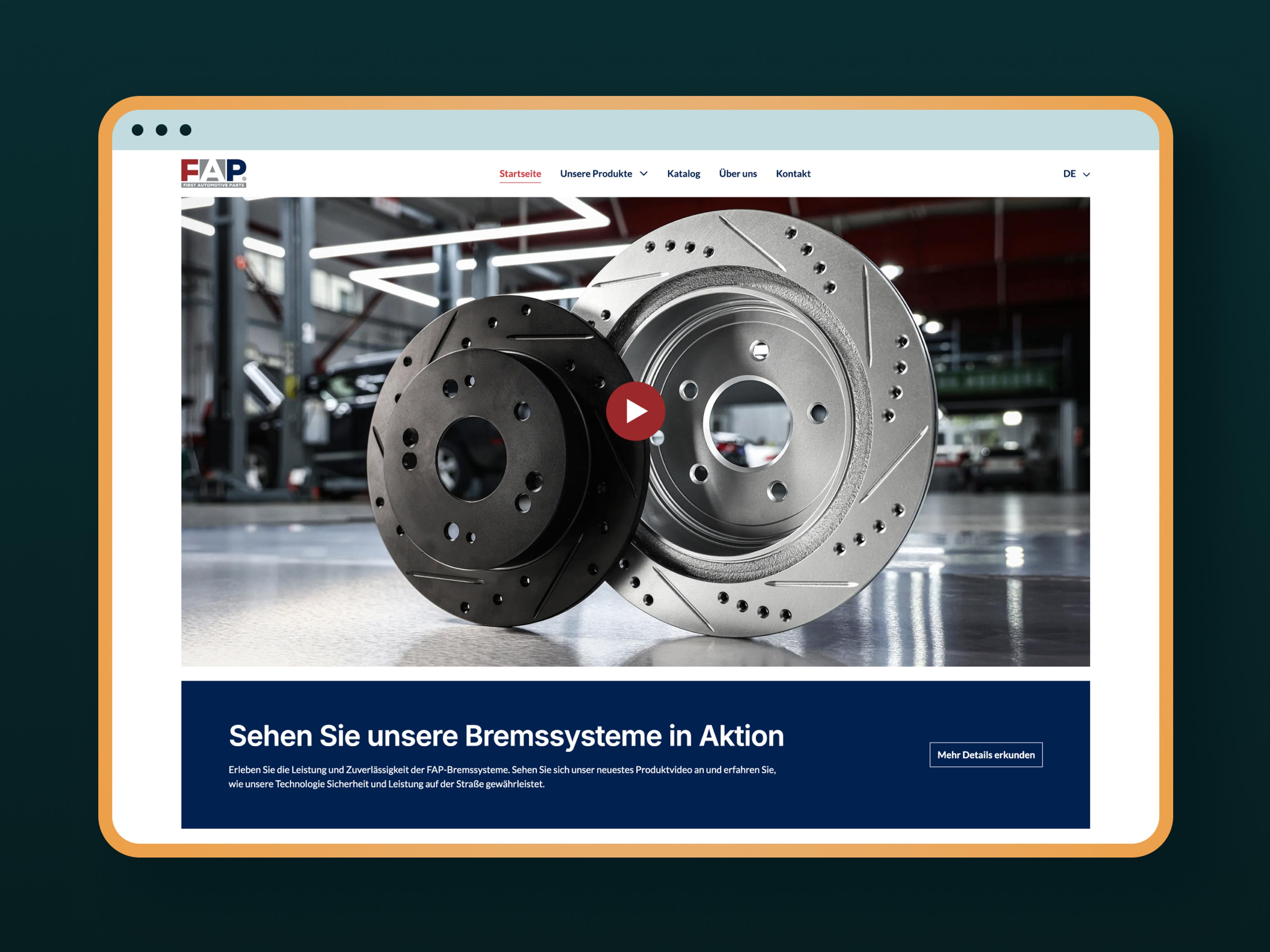 Первый экран автомобильных запчастей 5