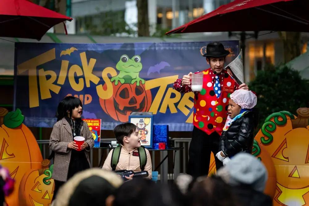 Tricks and Treats at Bryant Park