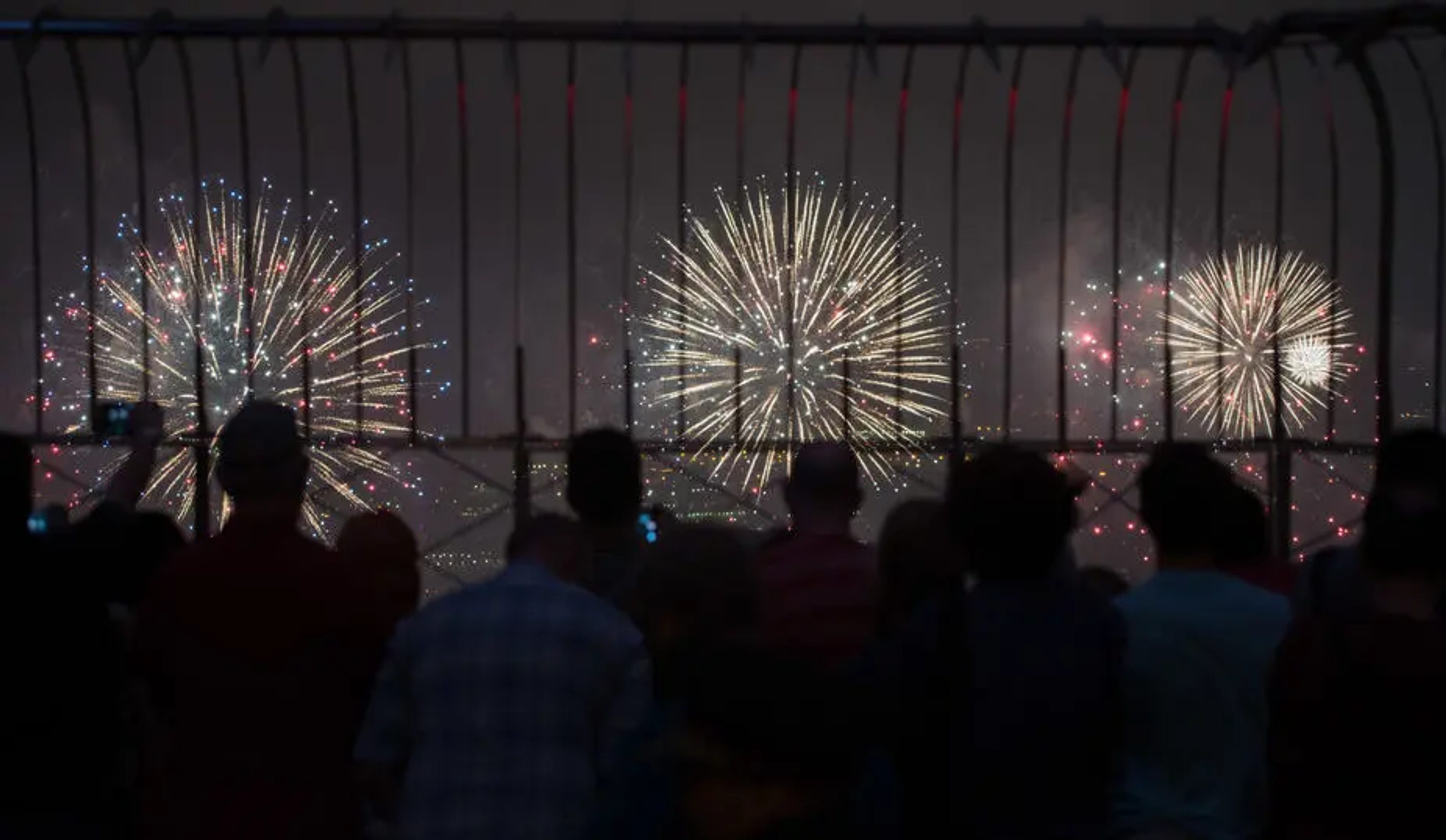 4th of July at Empire State Building