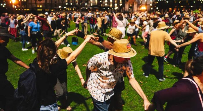 Bryant Park Square Dance
