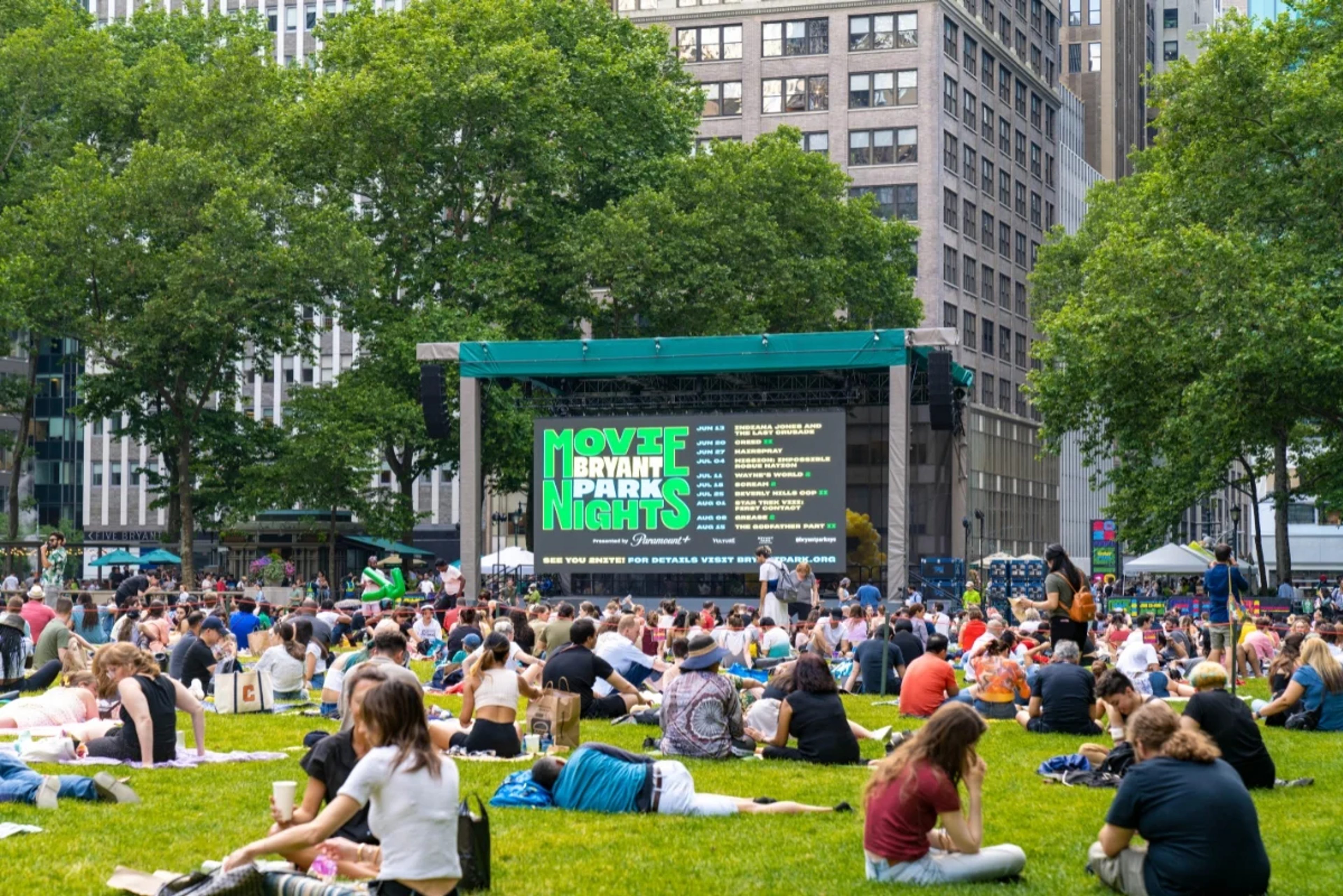 Movie Nights in Bryant Park